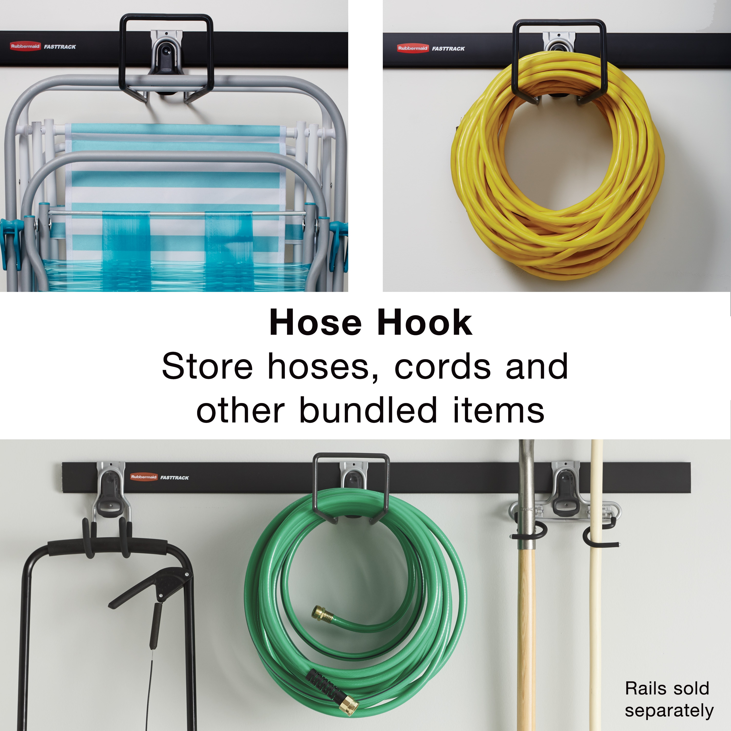 Rubbermaid 1785478 Garage-Storage-Hooks - View #2