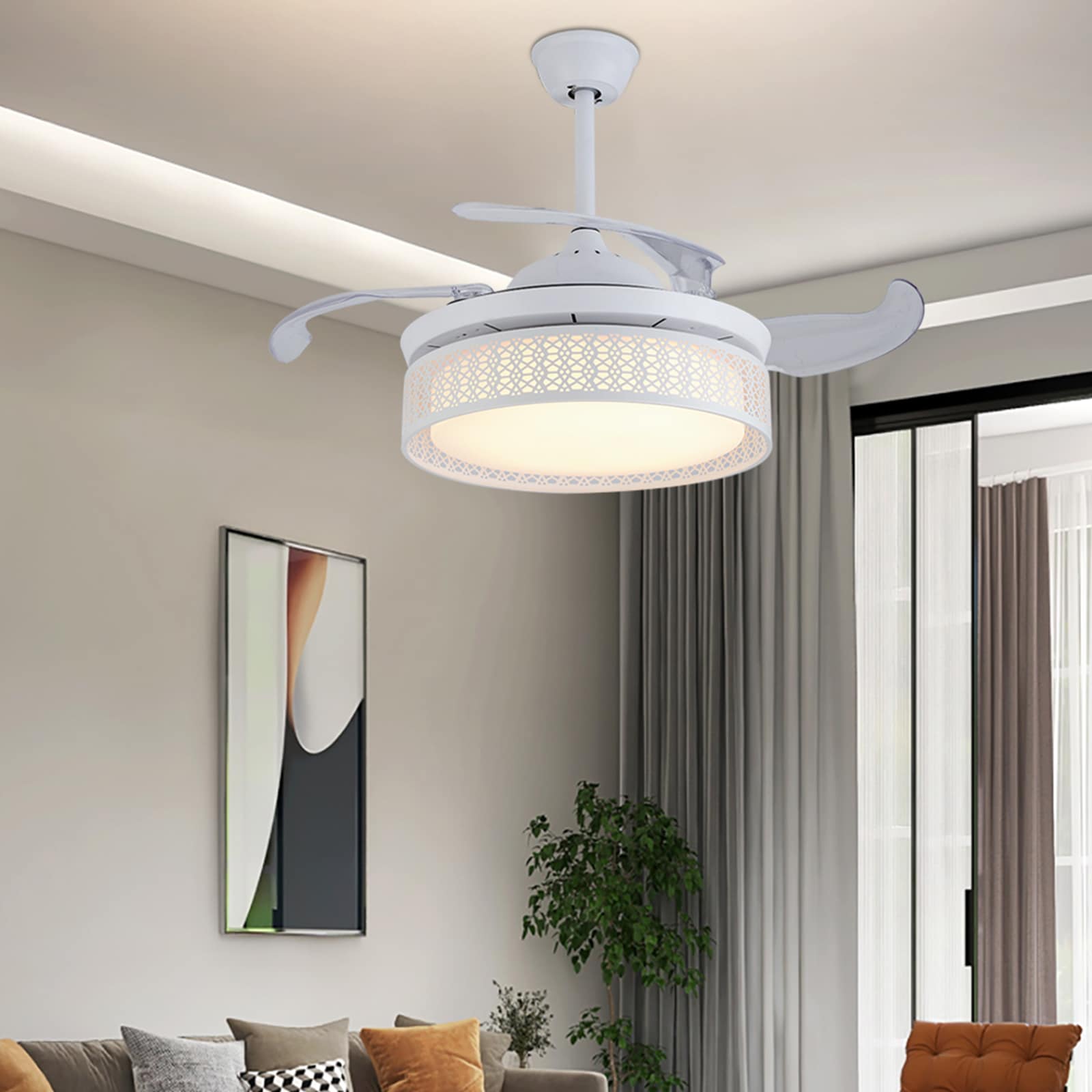 Oukaning HG-HSYXF-4336-US Ceiling-Fans - View #3