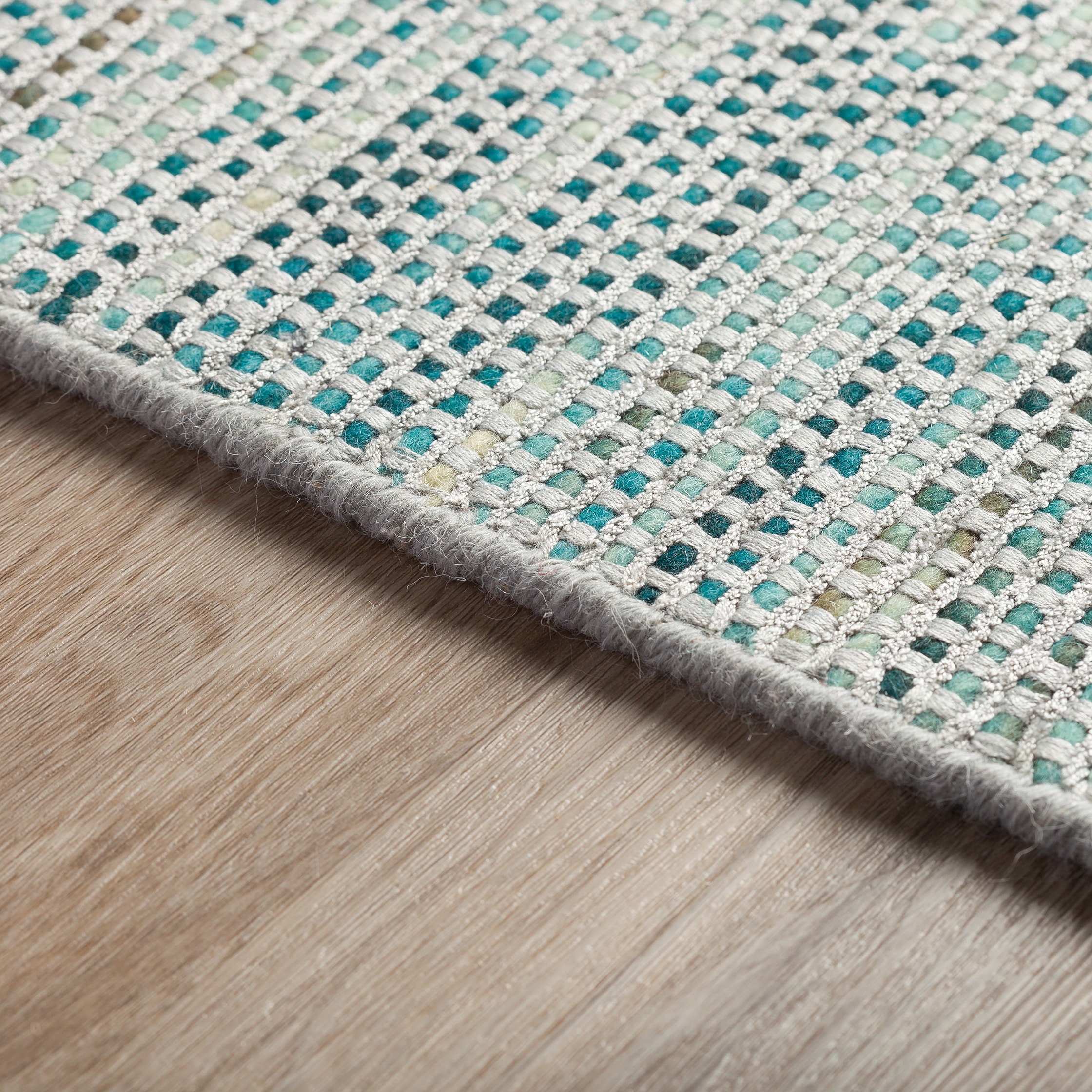 Variegated Stone Recycled Yarn Rug 2x3 ft