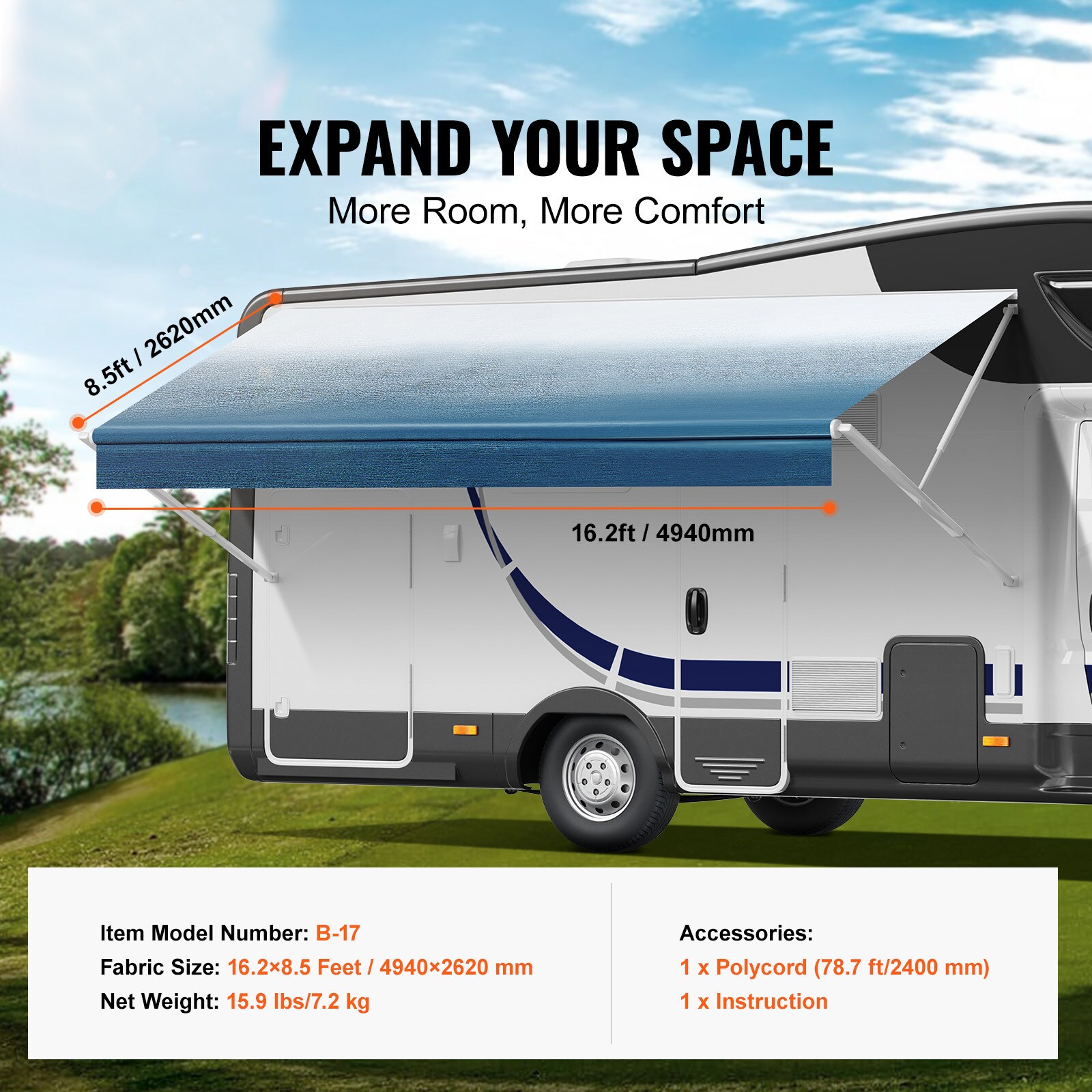 VEVOR SCFCZYPML17Y02465V0 Rv-Accessories - View #7