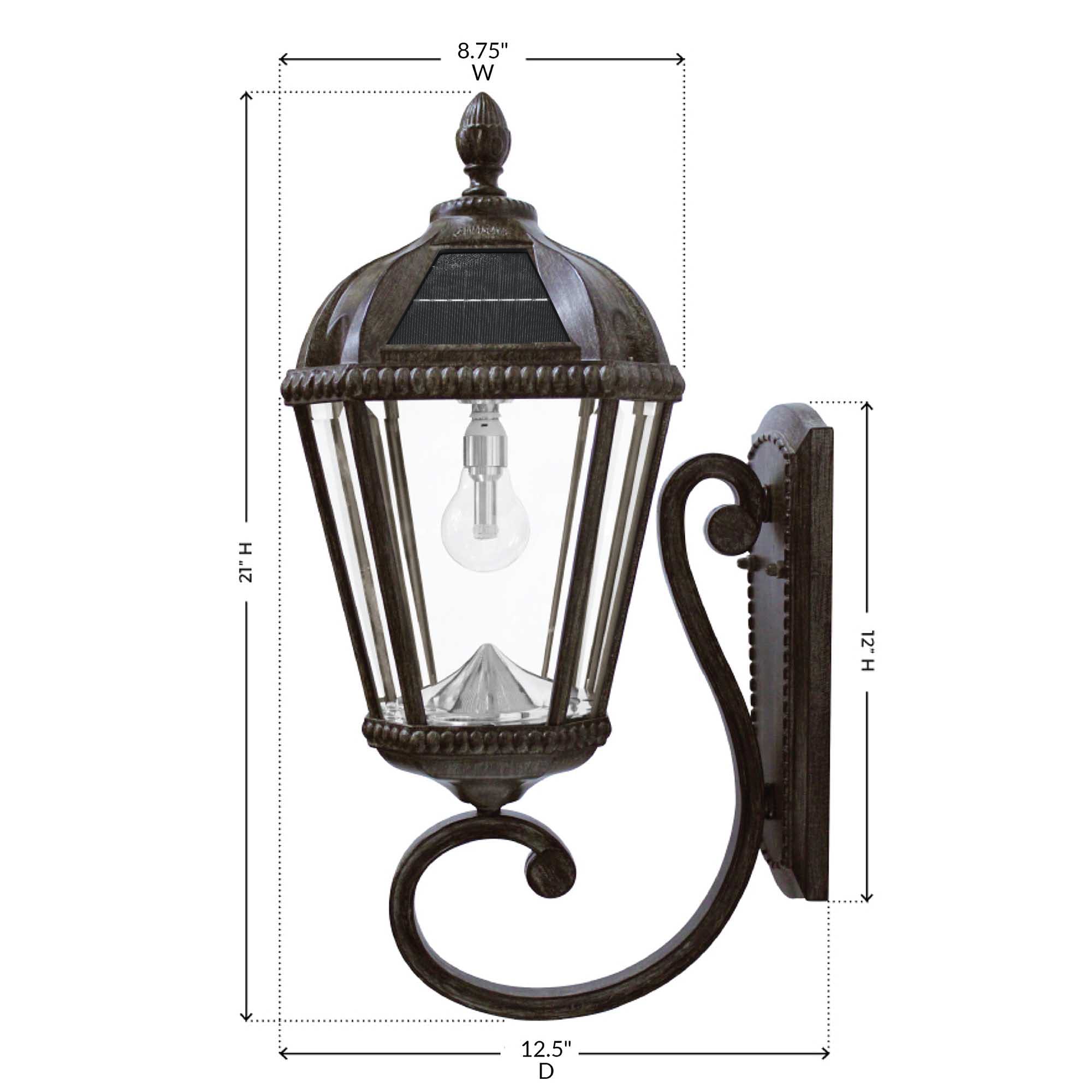 Gama Sonic GS-98B-W-WB Outdoor-Wall-Lighting - View #10