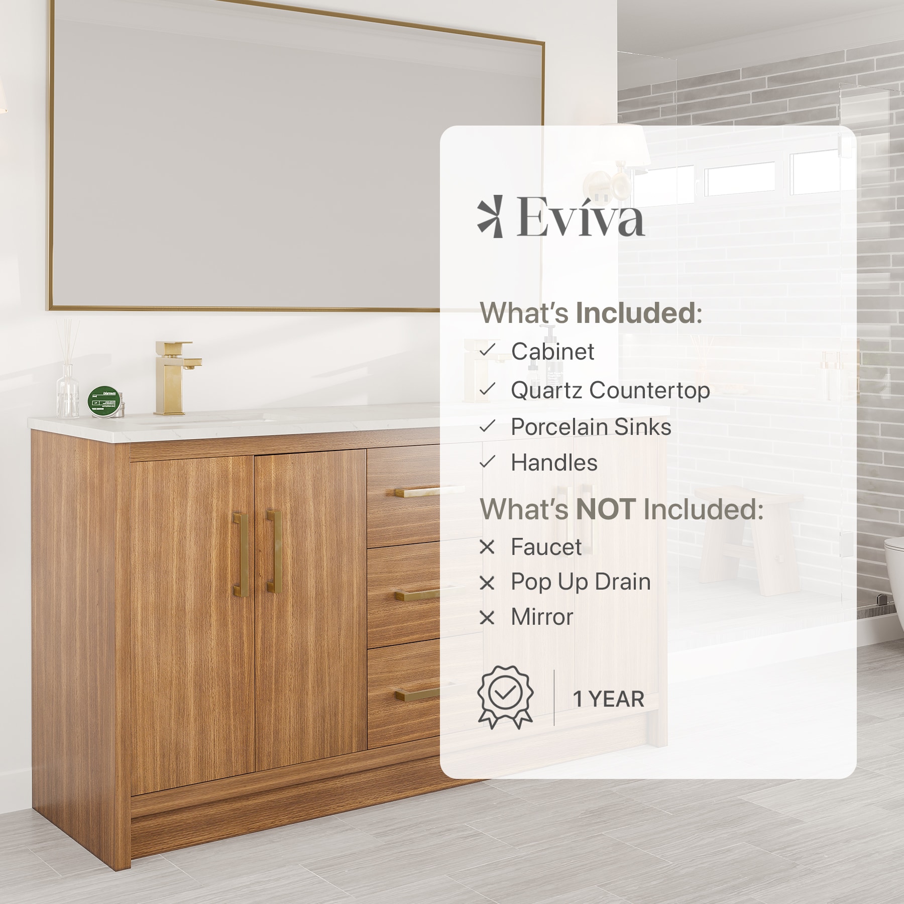 Eviva EVVN812-60X18WN Bath-Vanity-Combo - View #10