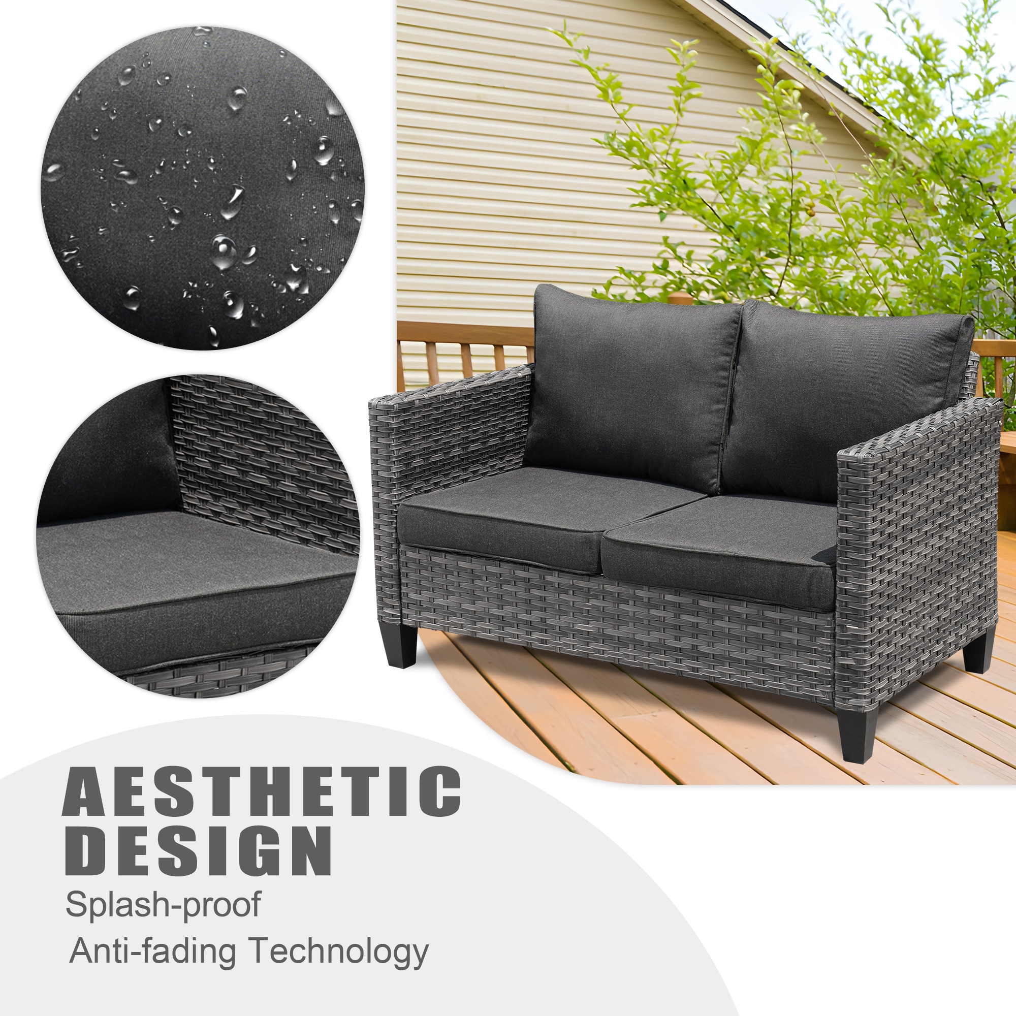 Ovios LRS1024 Patio-Conversation-Sets - View #3