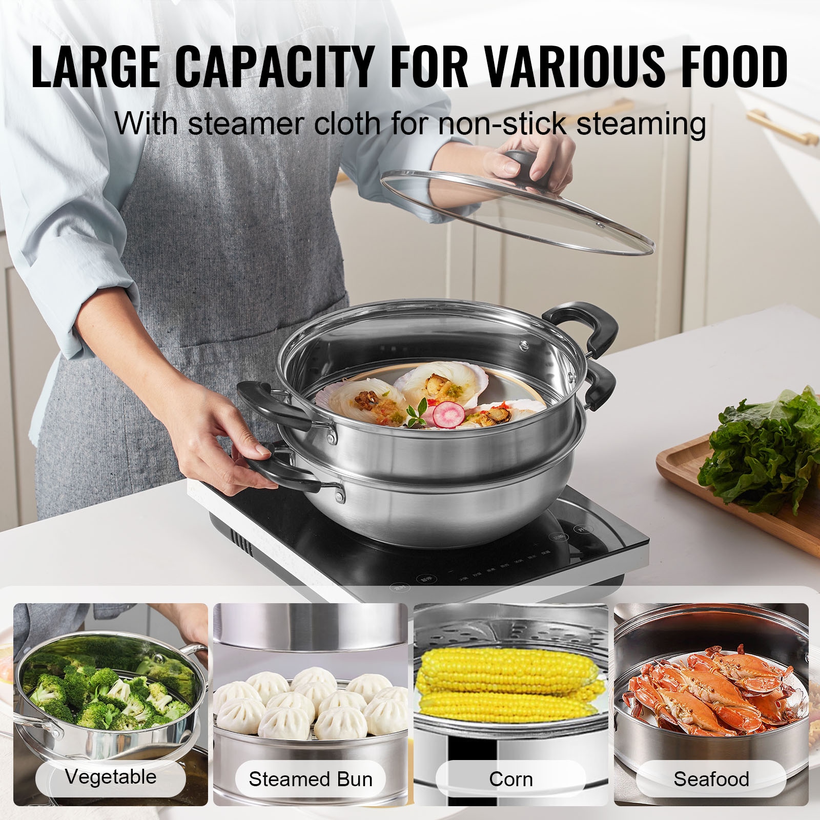 VEVOR DCZG28CM00009GWUDV0 Stock-Pots - View #4