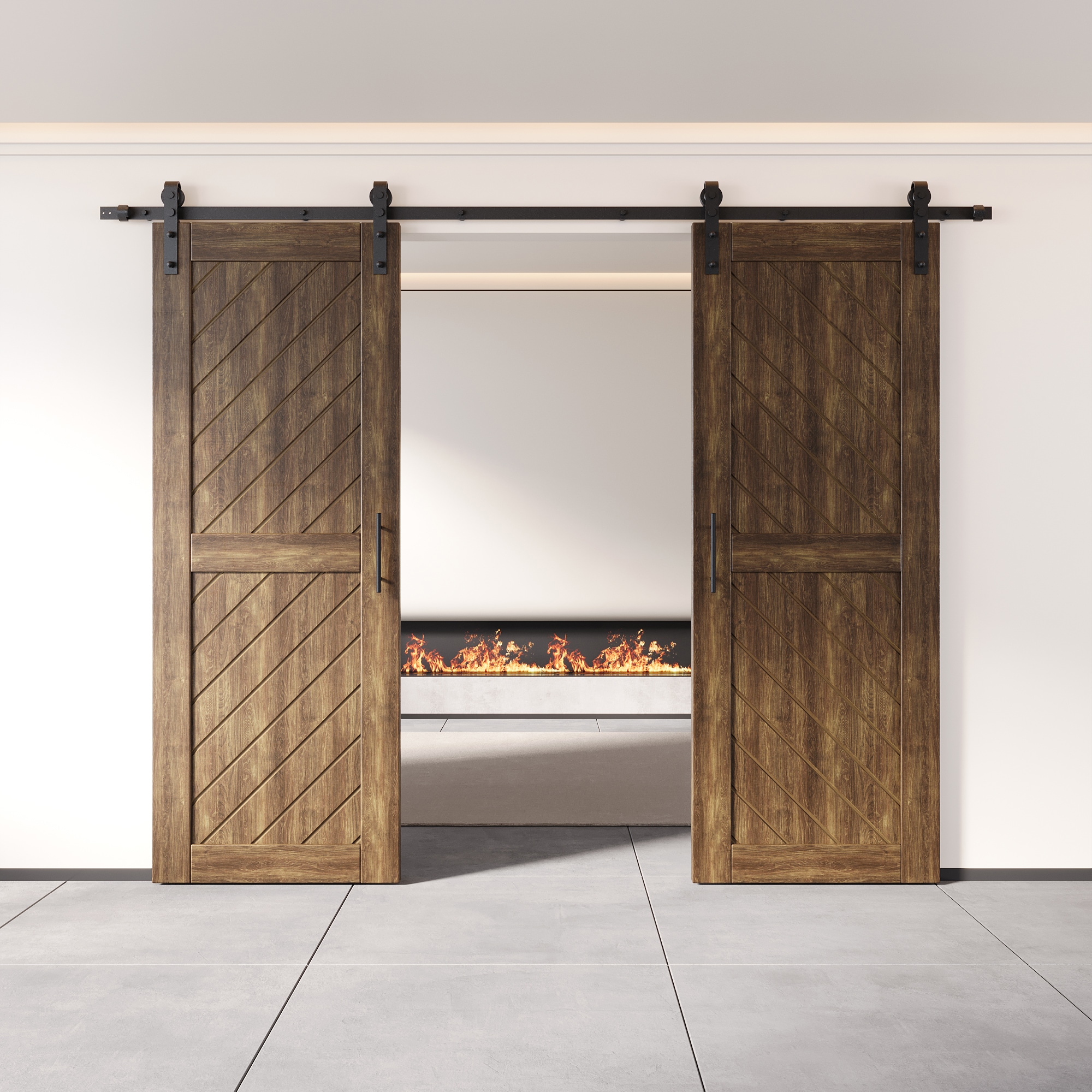 HOMACER YT2H108C-XT1-2680-WA Barn-Doors - View #8