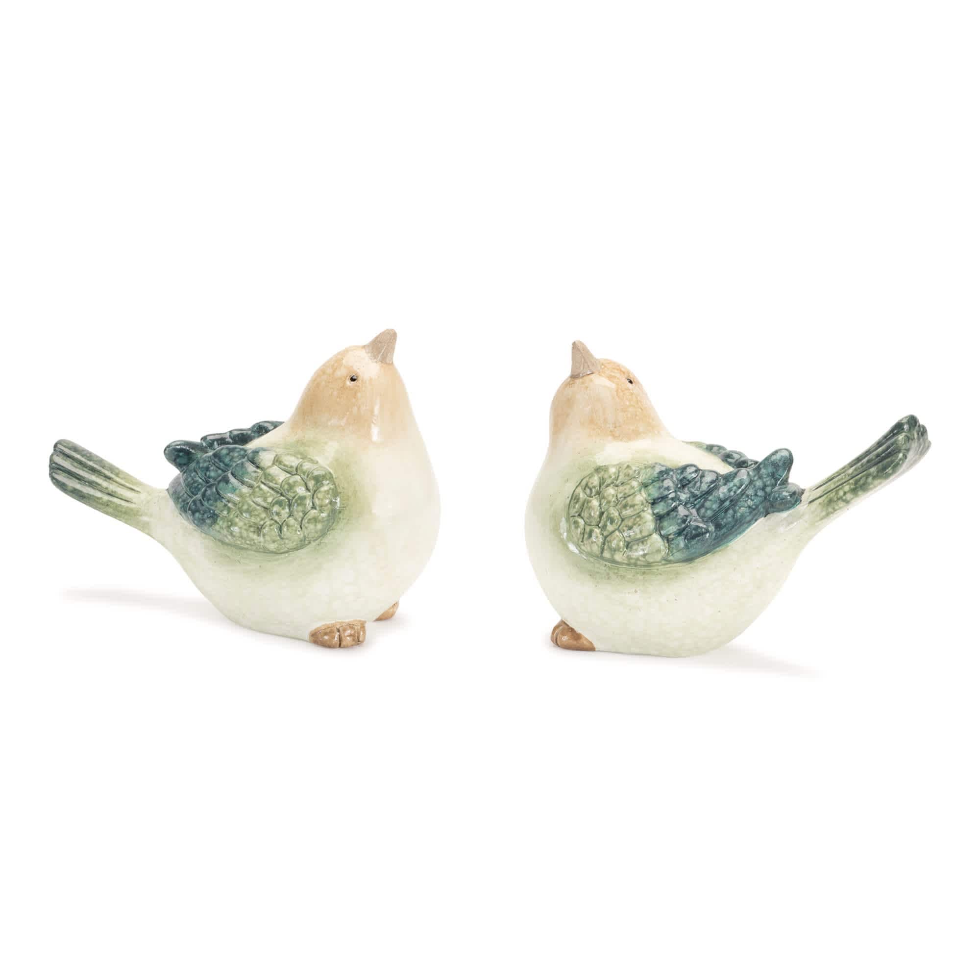 Melrose International 92036DS Bird (2 Asst) 4.75H 5H Terra Cotta