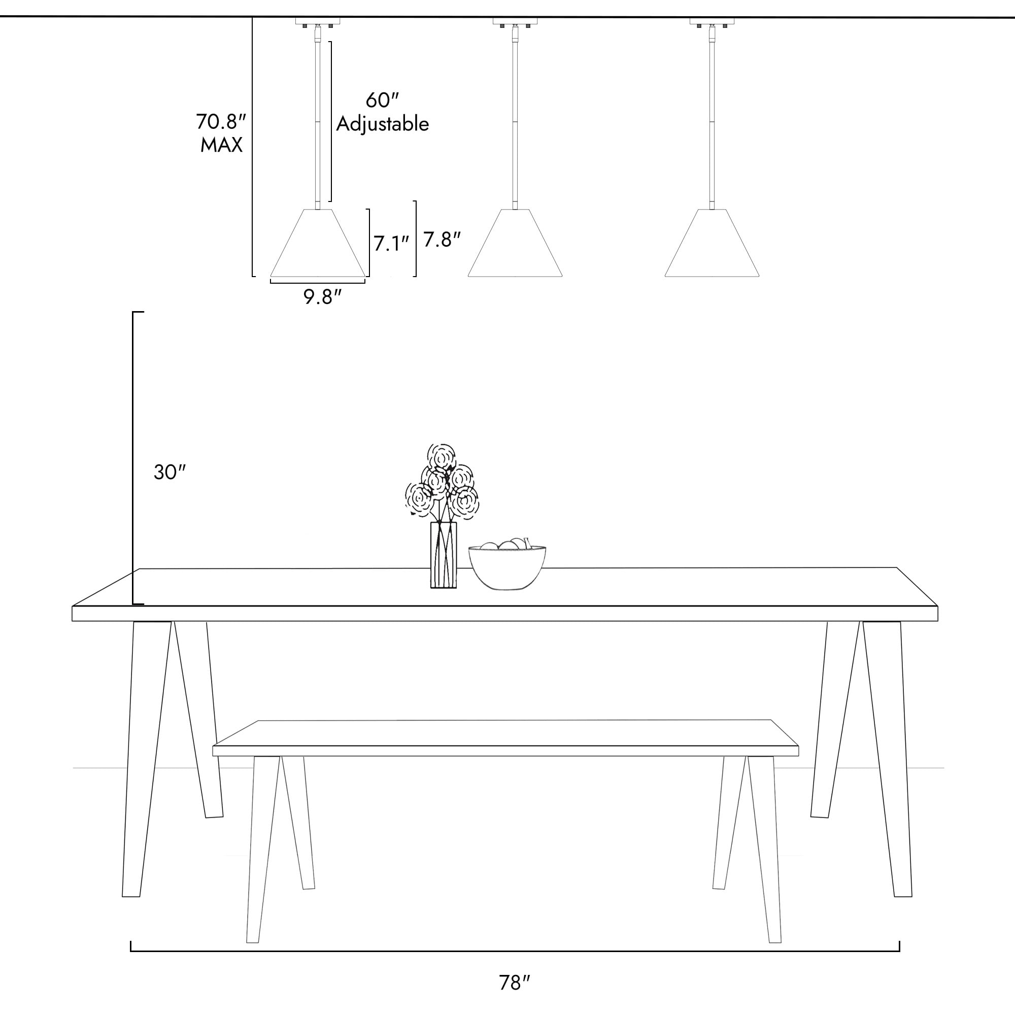 ZEVNI L3QIY2Q3W5379SV9 Pendant-Lights - View #10