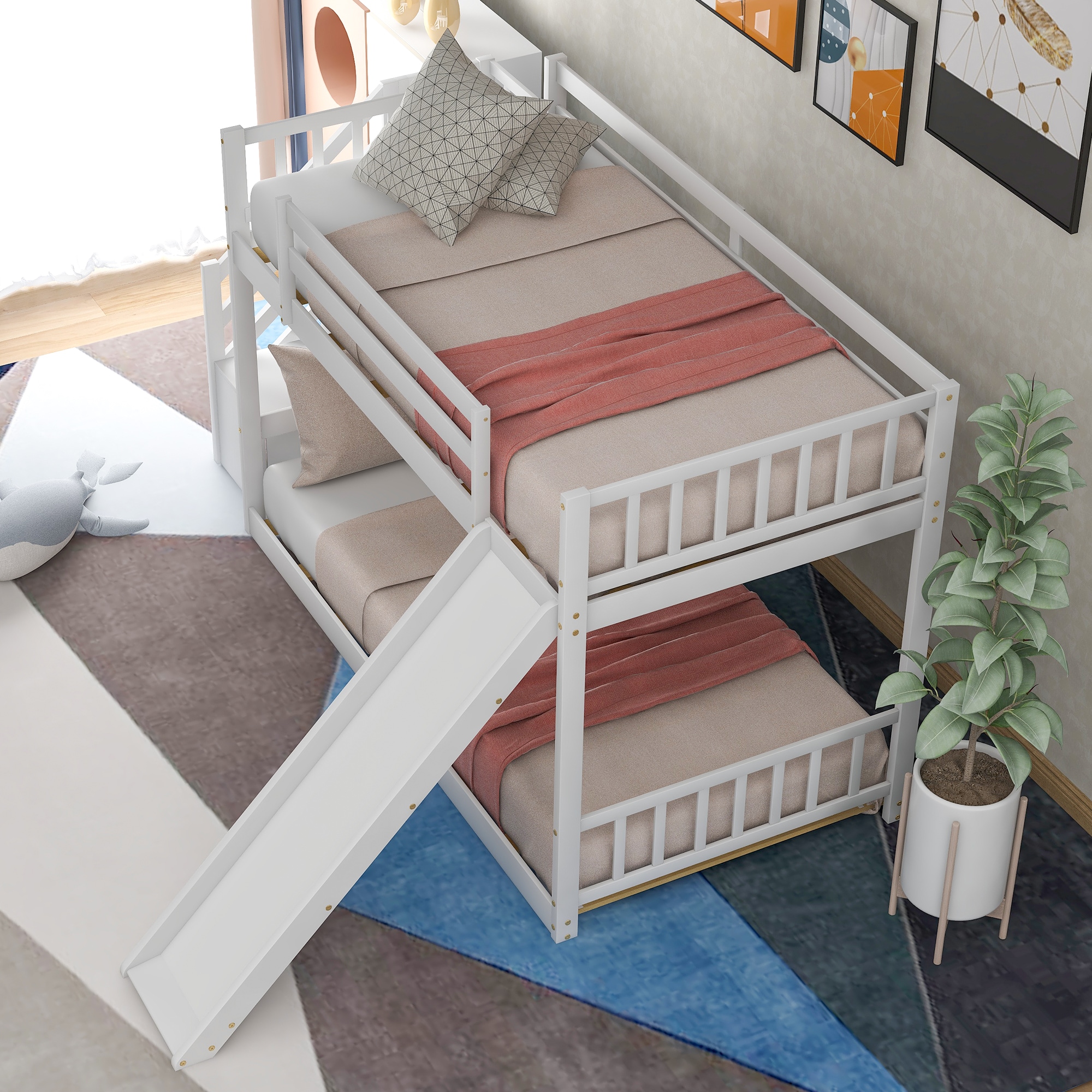 CASAINC WM-SM000207AAK Bunk-Beds - View #3