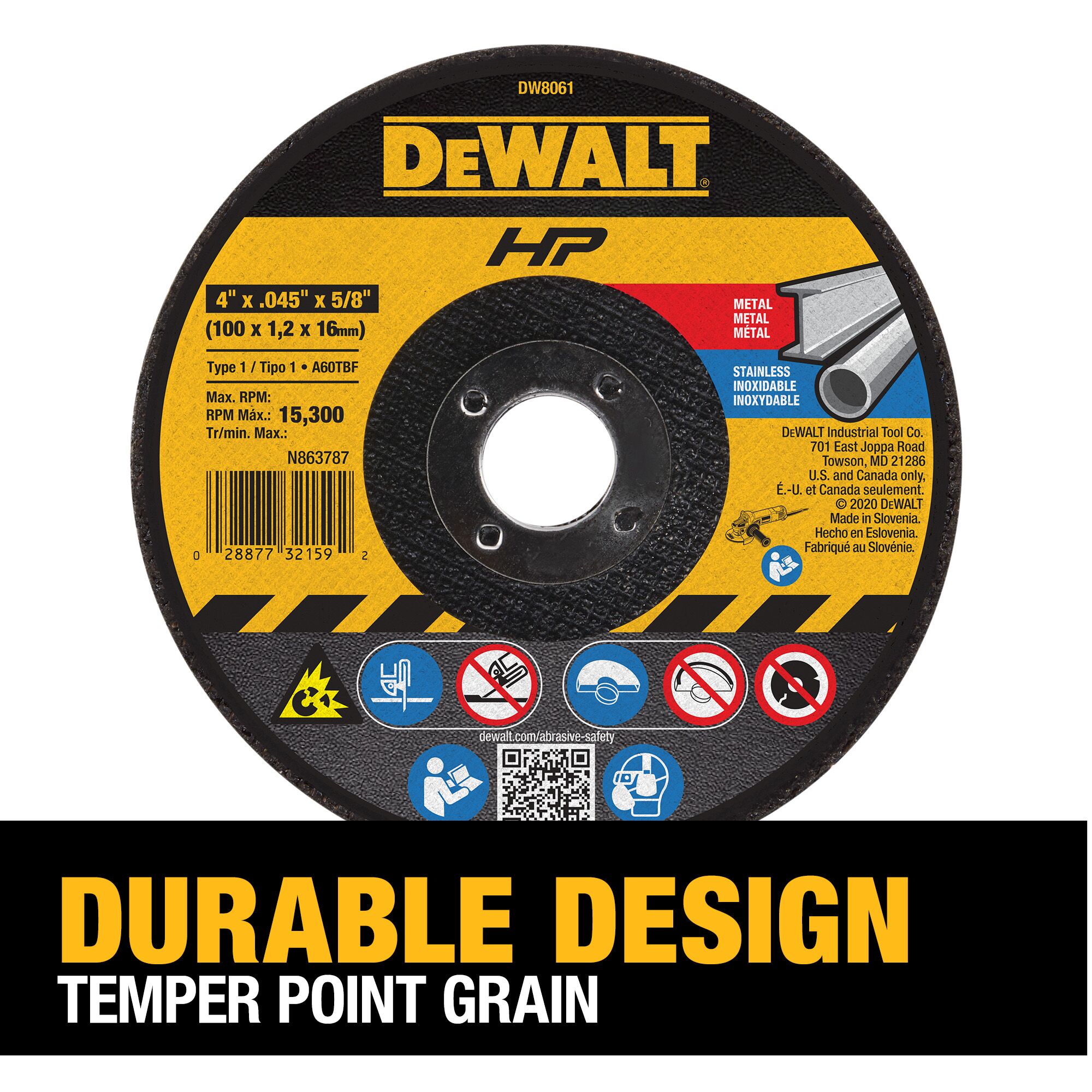 DEWALT DW8061 Abrasive-Wheels - View #4
