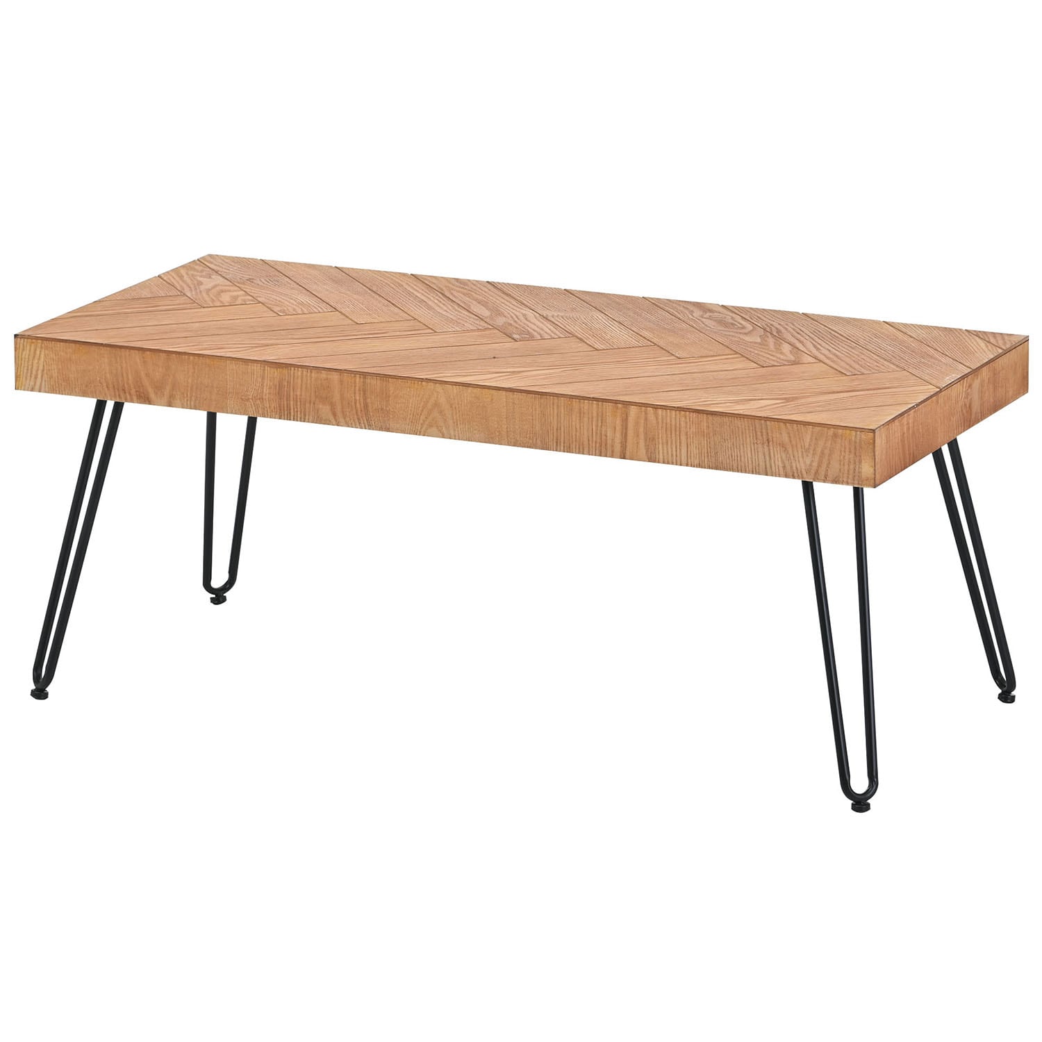 SINOFURN SYA250006BN MDF MDF Farmhouse Coffee Table