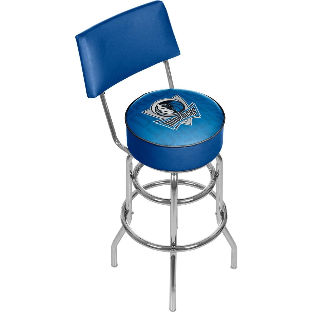 Dallas Cowboys 30 Black Swivel Bar Stool