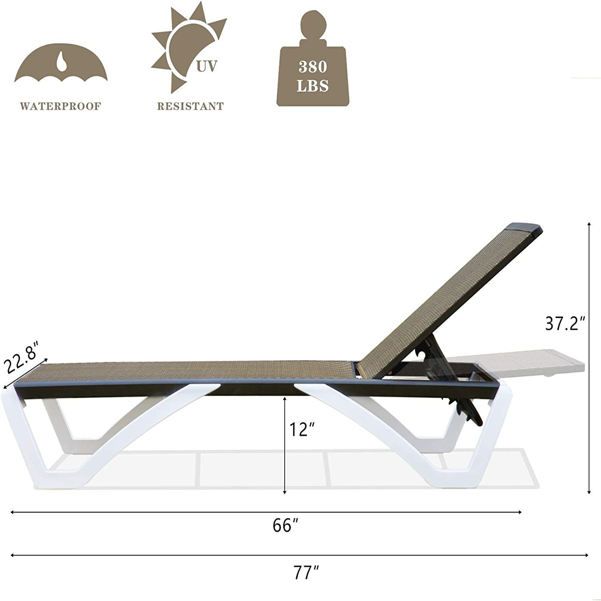 Clihome CL-DOL65CO Patio-Chairs - View #3