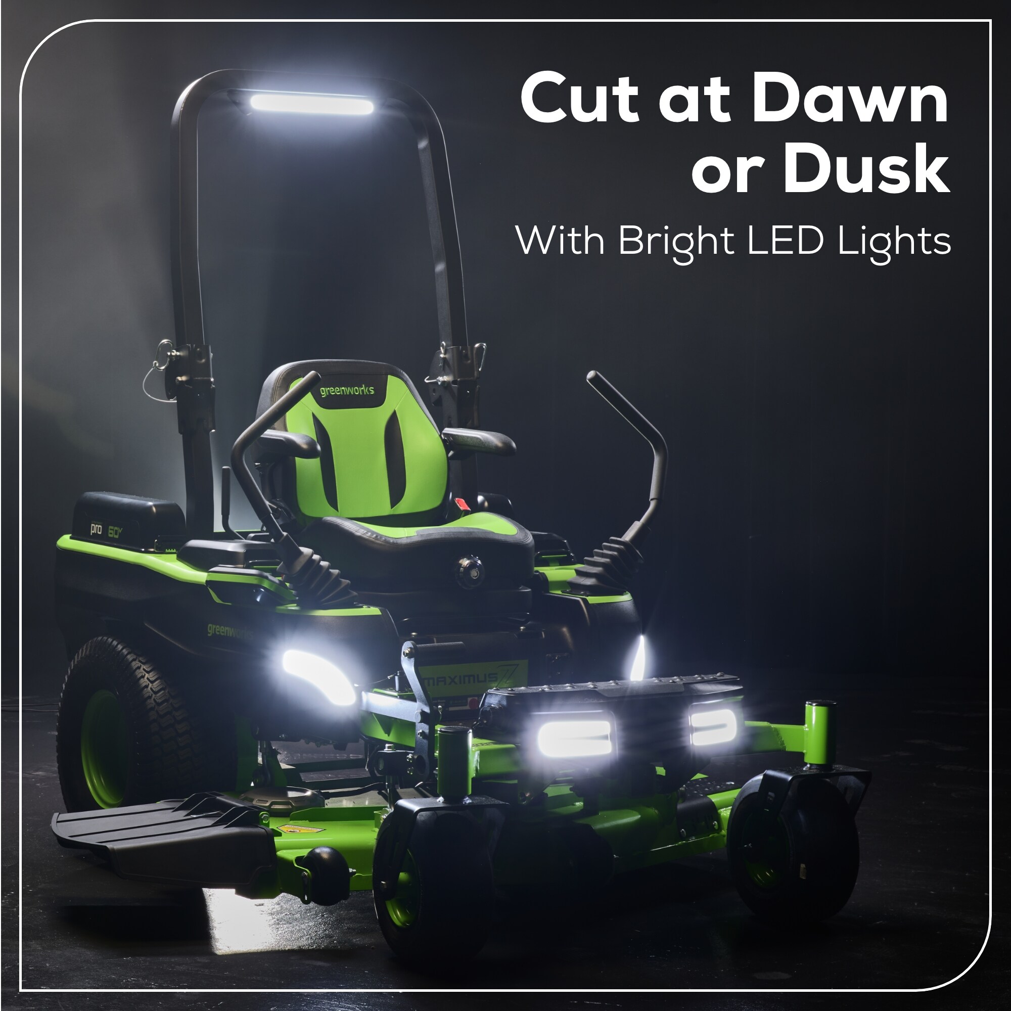 Greenworks MZ548 Zero-Turn-Mowers - View #15