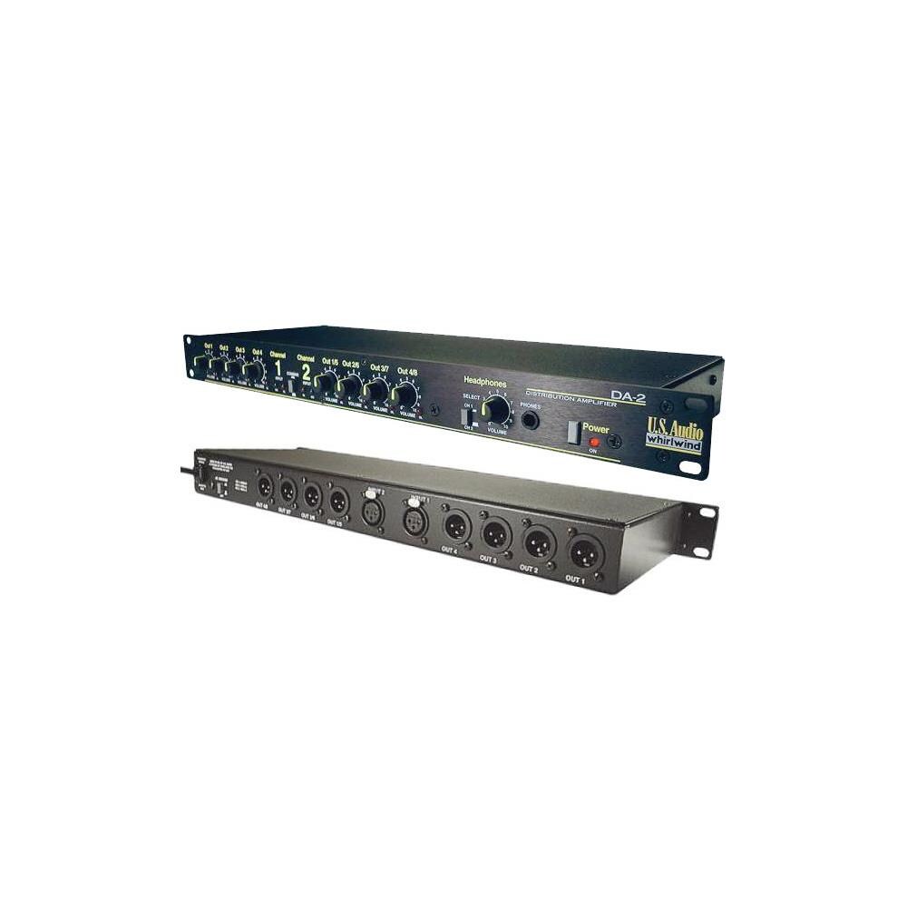  TCNCD312368 Whirlwind DA2 US Audio Distribution Amplifier