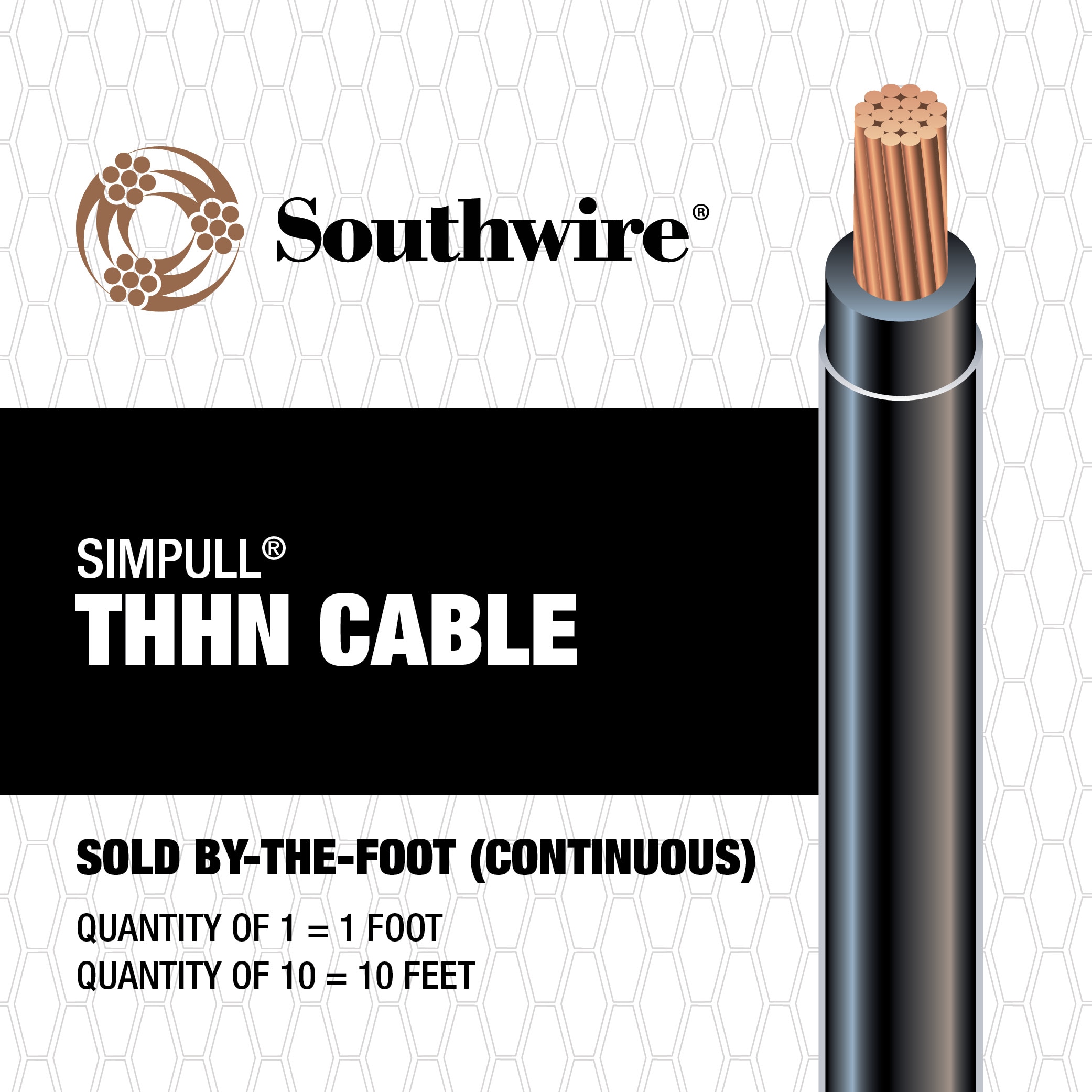 Southwire 50 ft. 6-Gauge Stranded SD Bare Copper Grounding Wire