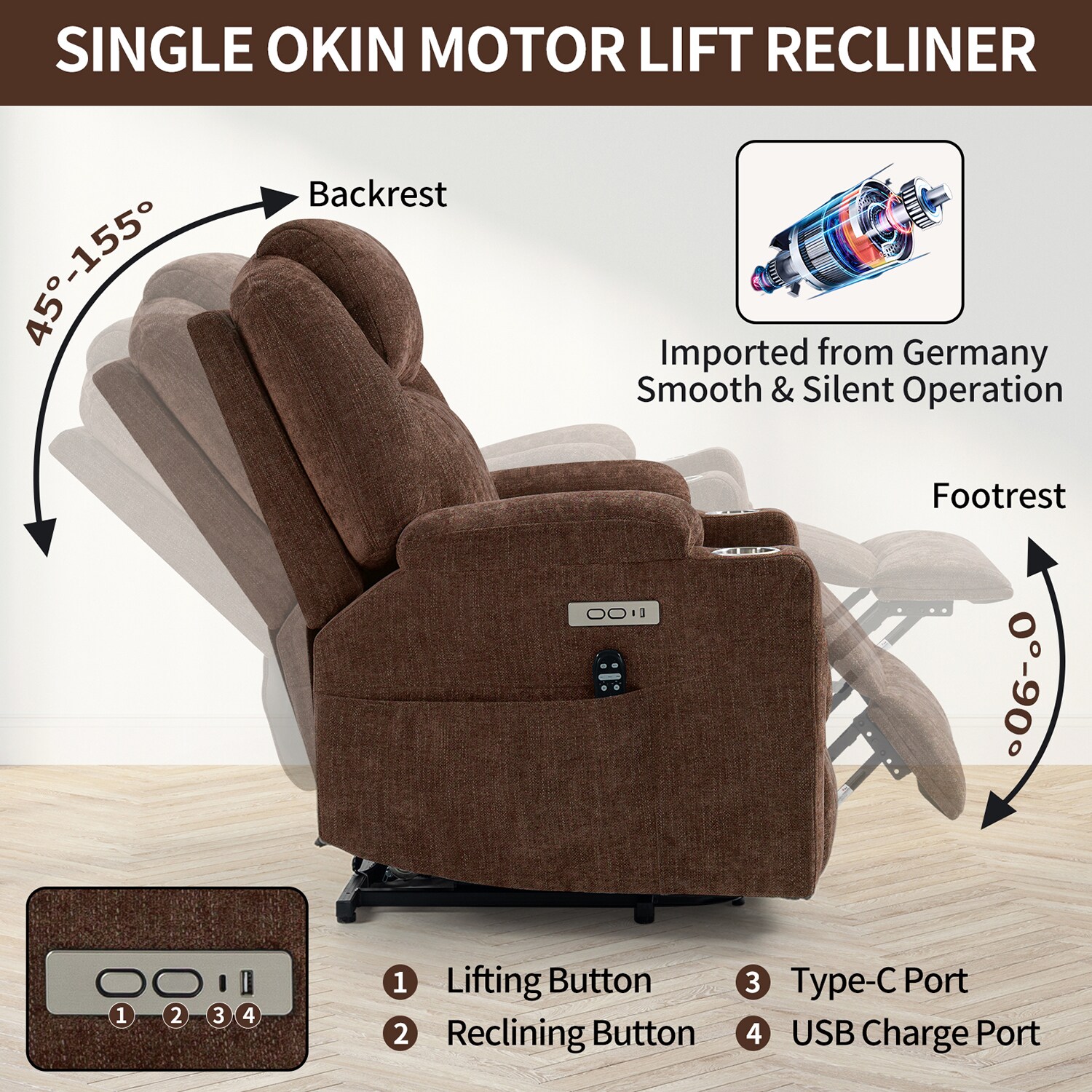 GZMR GZ-LF0612A recliners - View #9