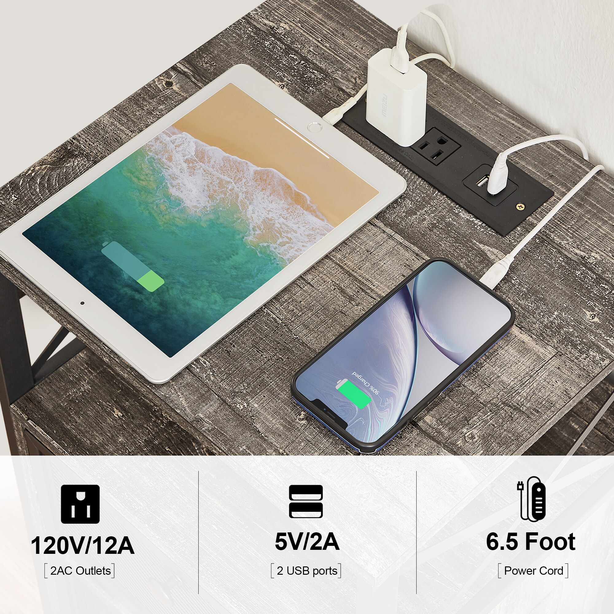 Vecelo LOE-XF-NS23-OS nightstands - View #5