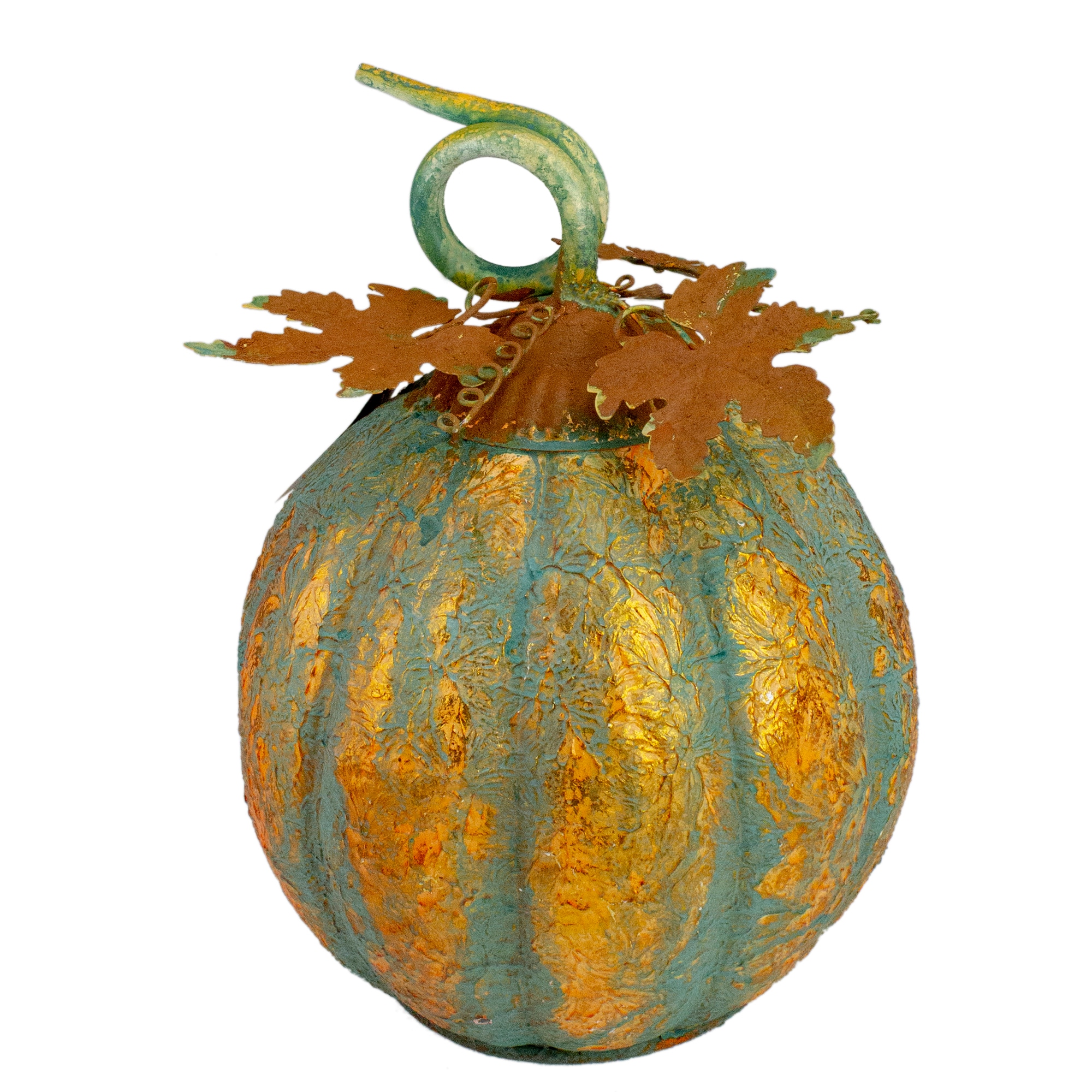 Northlight 34316678 13-in Tabletop Pumpkin Figurine Centerpiece
