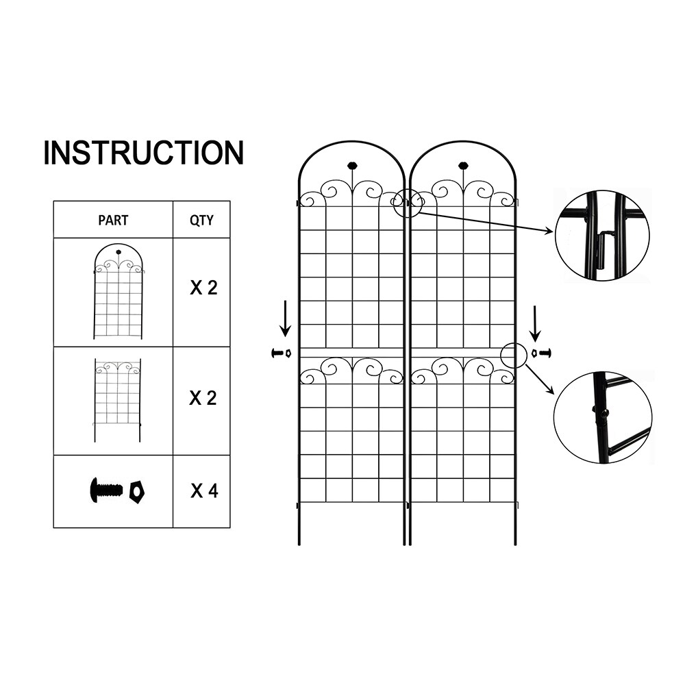 ZAKLOOP XU158681069 Garden-Trellis - View #2