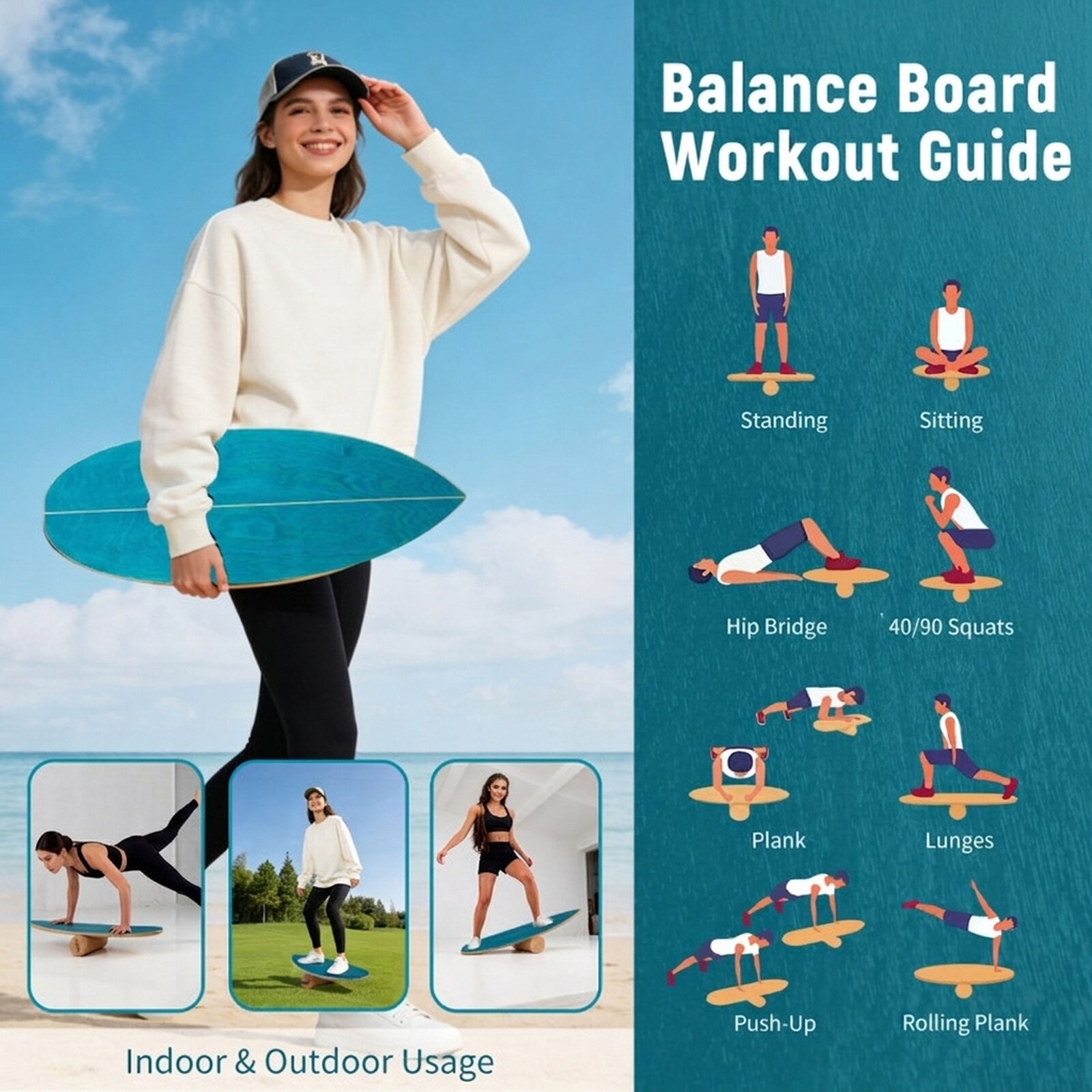 SUGIFT LW047SUGHY1616 Balance-Exercise-Platforms - View #7