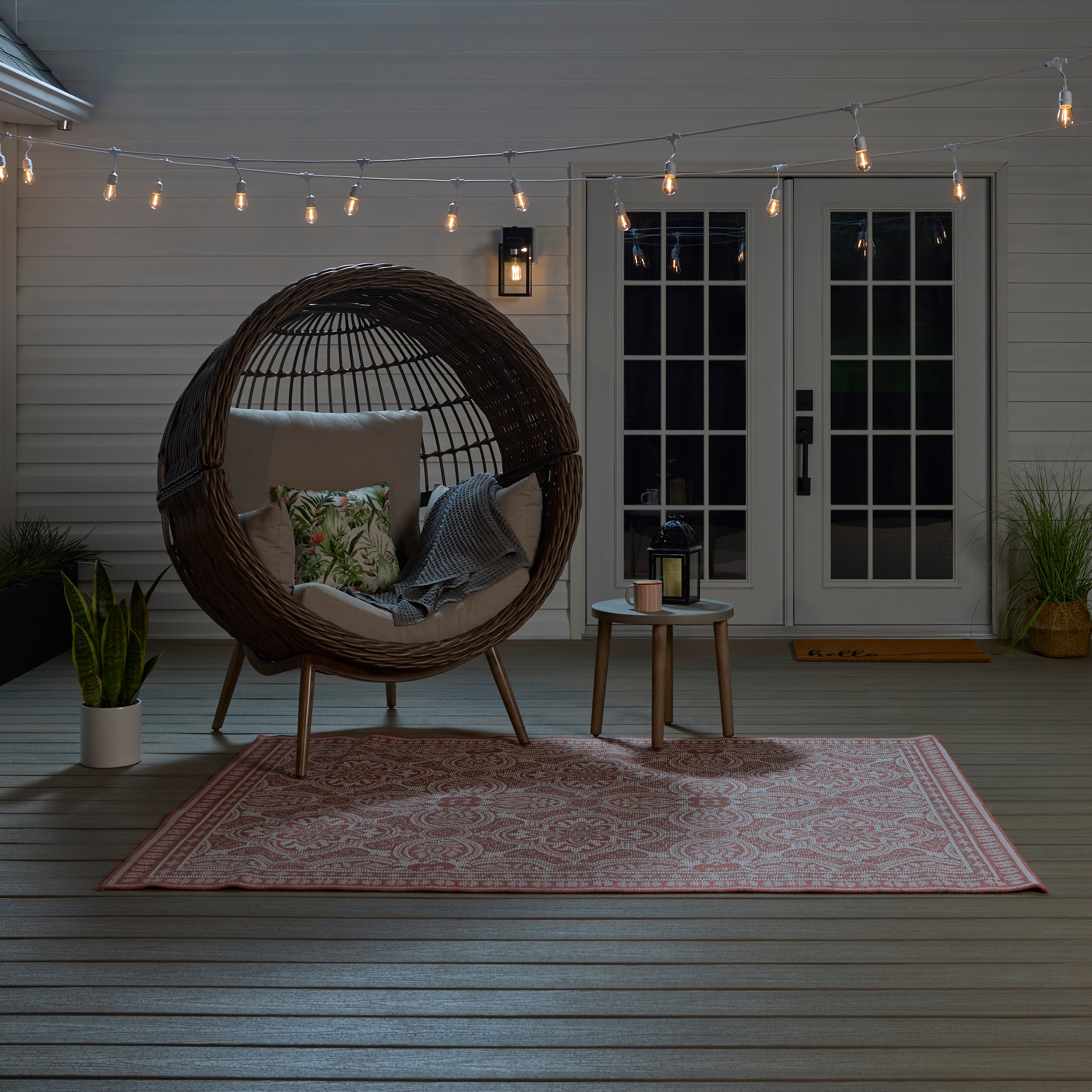 Harbor Breeze SLL12WH(48') Patio-String-Lights - View #2