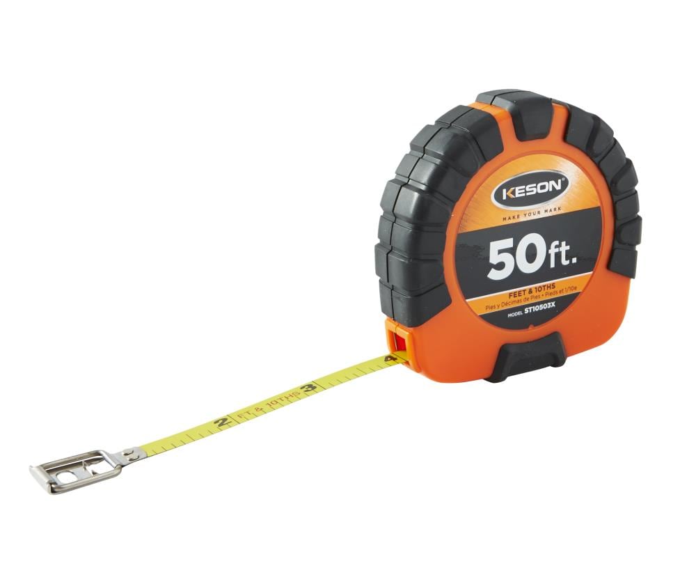 Inch fractions on a tape measure are distinguished by the size of
