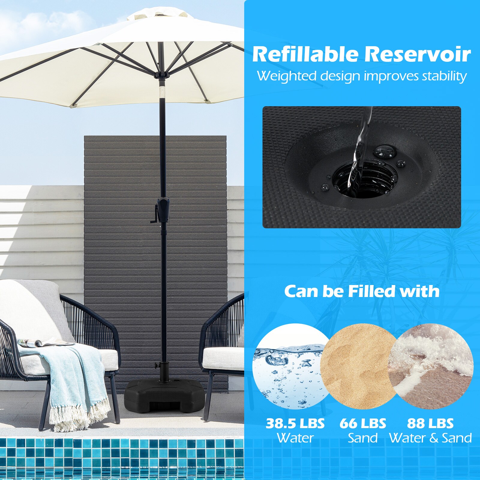 Slickblue D-CO-49221PN Umbrella-Bases - View #7