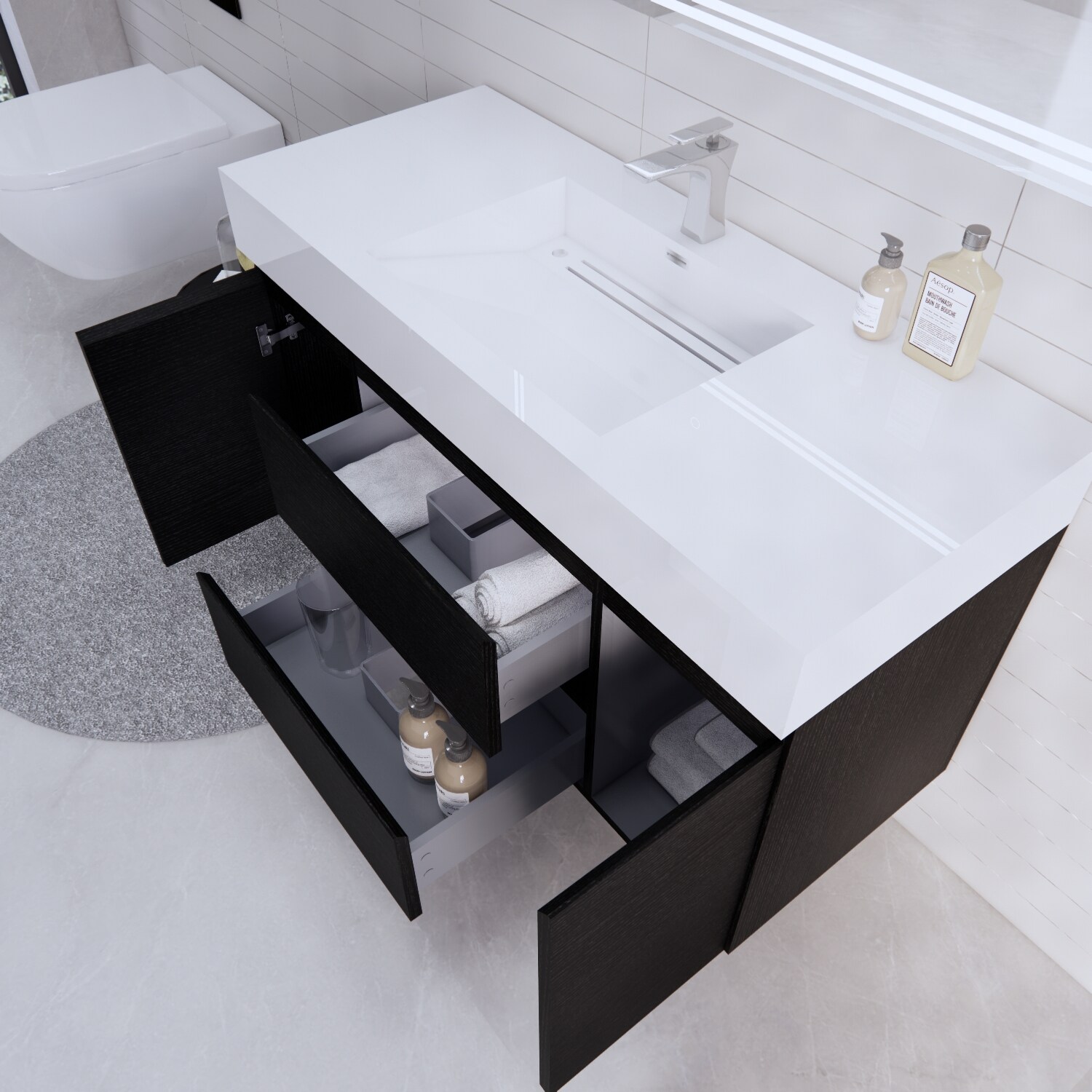 BV Better Vanity BTB-48S-RB Bath-Vanity-Combo - View #6