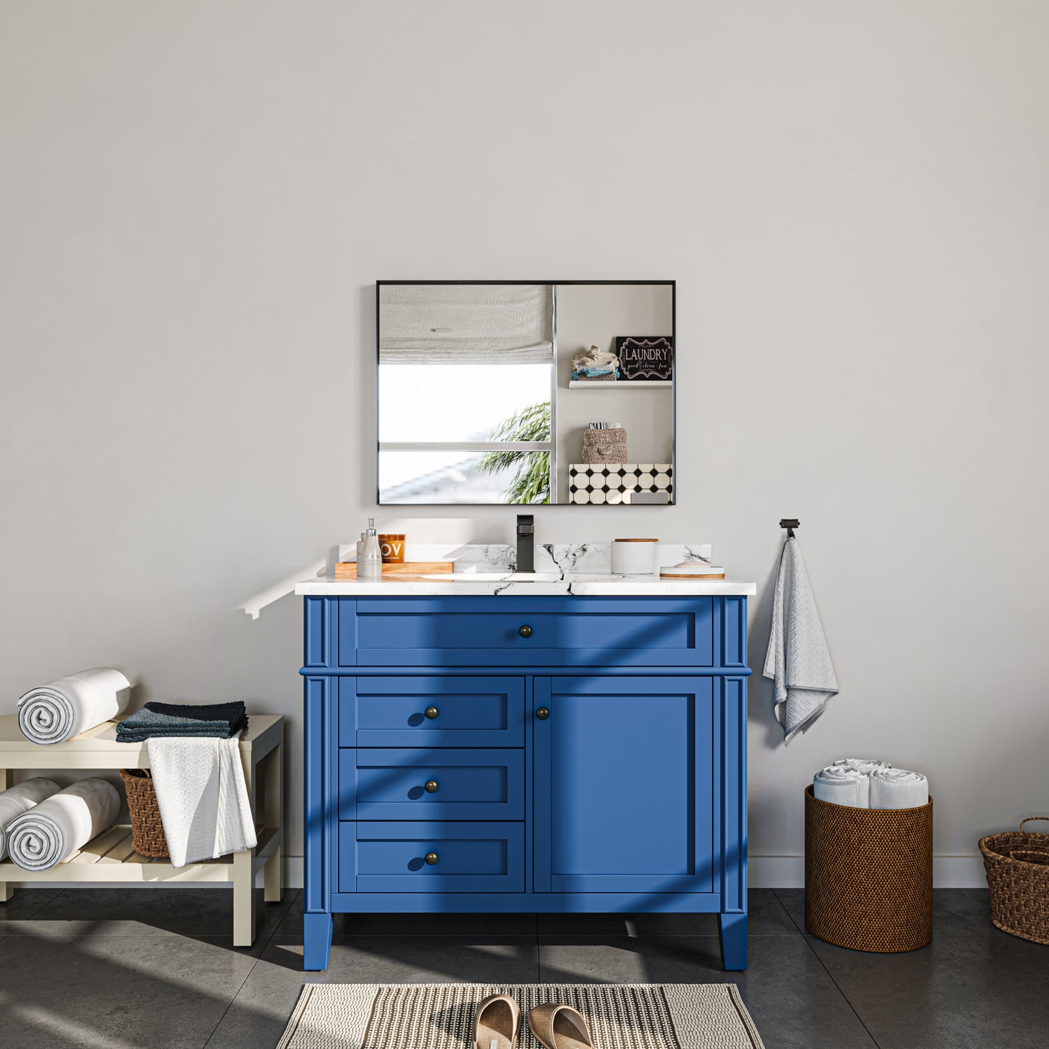waterpar WPLO-2410 Framed-Bath-Mirrors - View #3