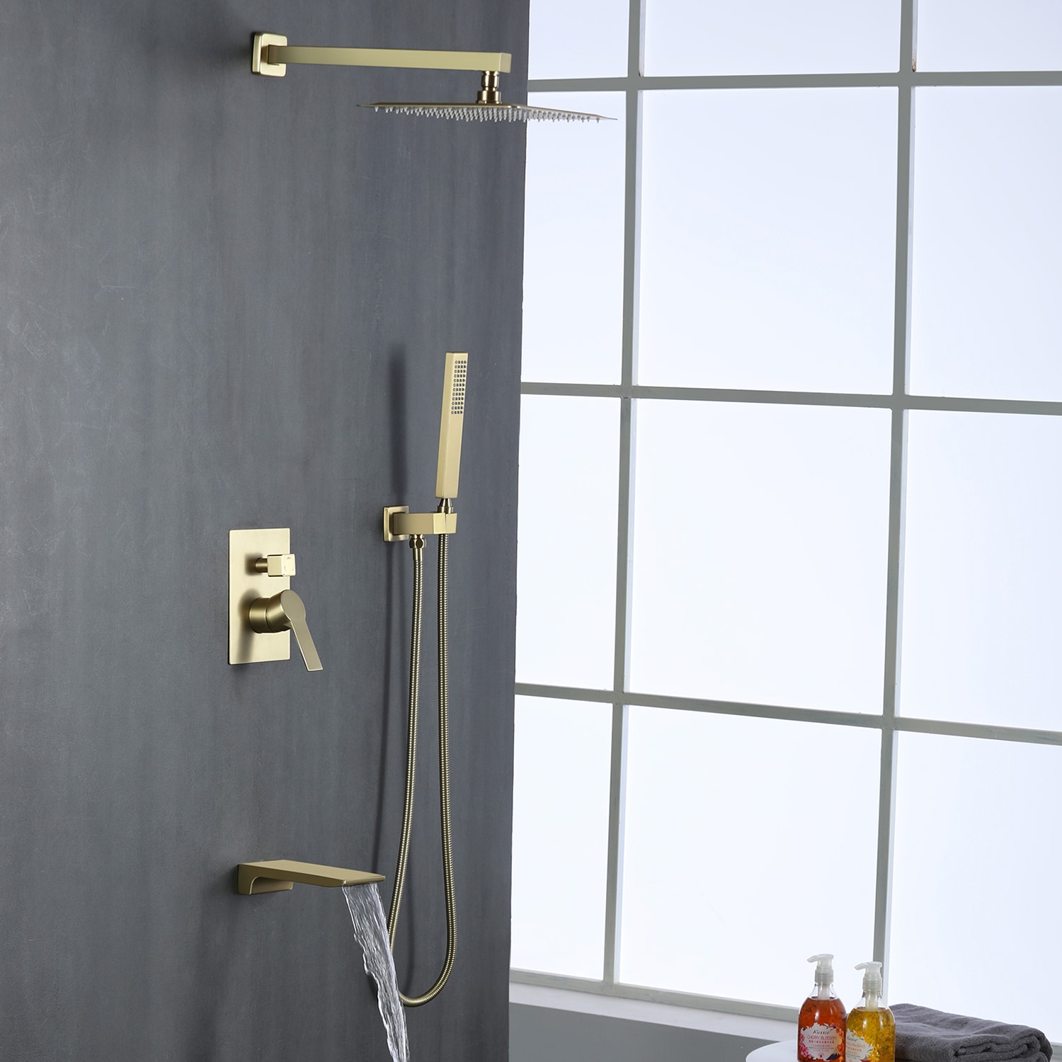 Cobbe SSF0110G Showerhead-Bar-Panels - View #4