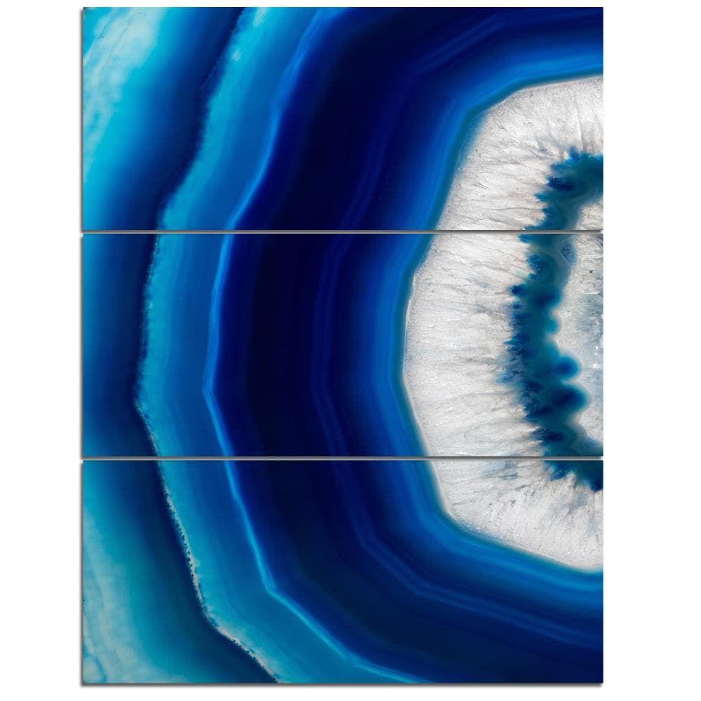 Designart PT8837-3PV 36-Inches H x 28-Inches W Modern Canvas Print