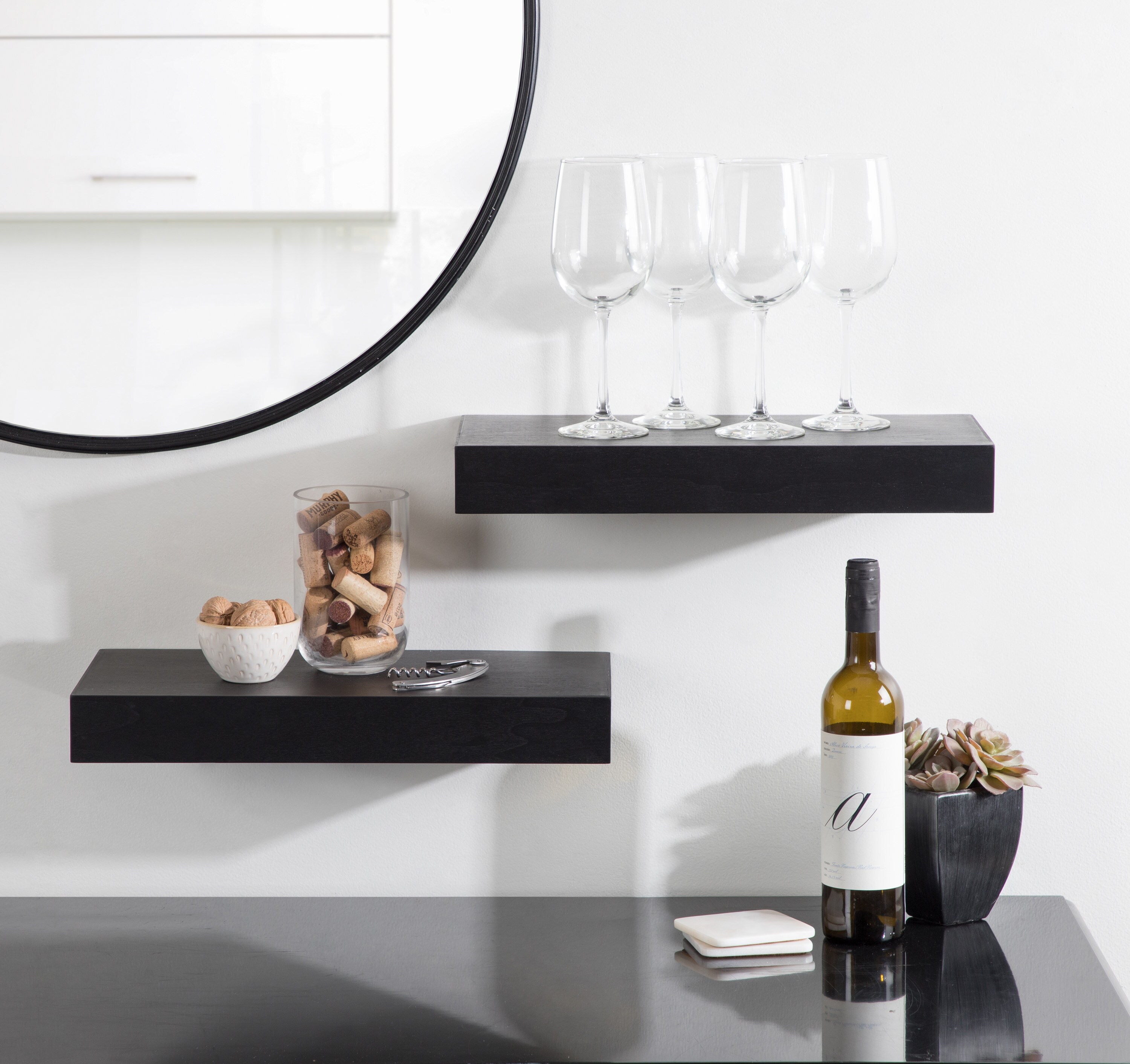 Kate and Laurel 219348 Wall-Mounted-Shelving - View #6