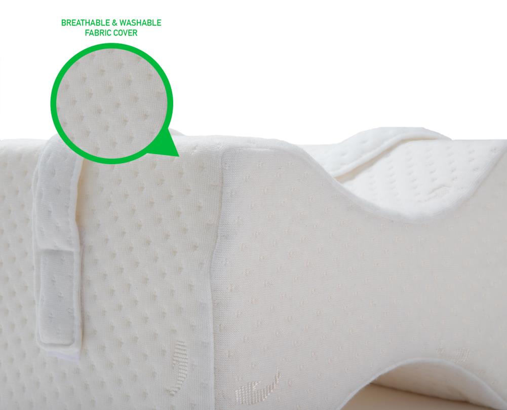 Mind Reader Orthopedic Knee Pillow Sciatica Relief KNEELOW-WHT - Best Buy