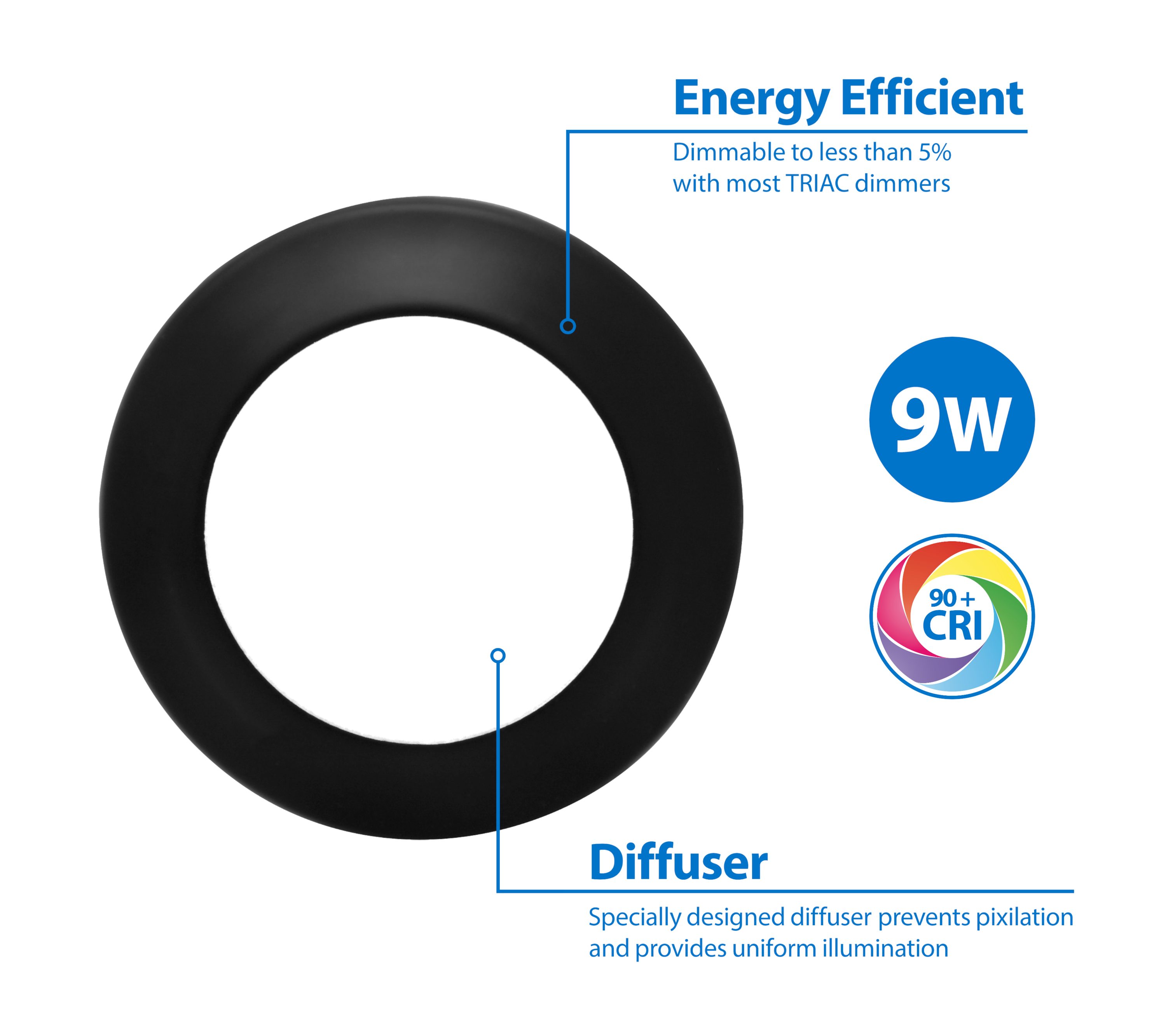 Nicor Lighting DSK43120SBK flushmounts - View #4
