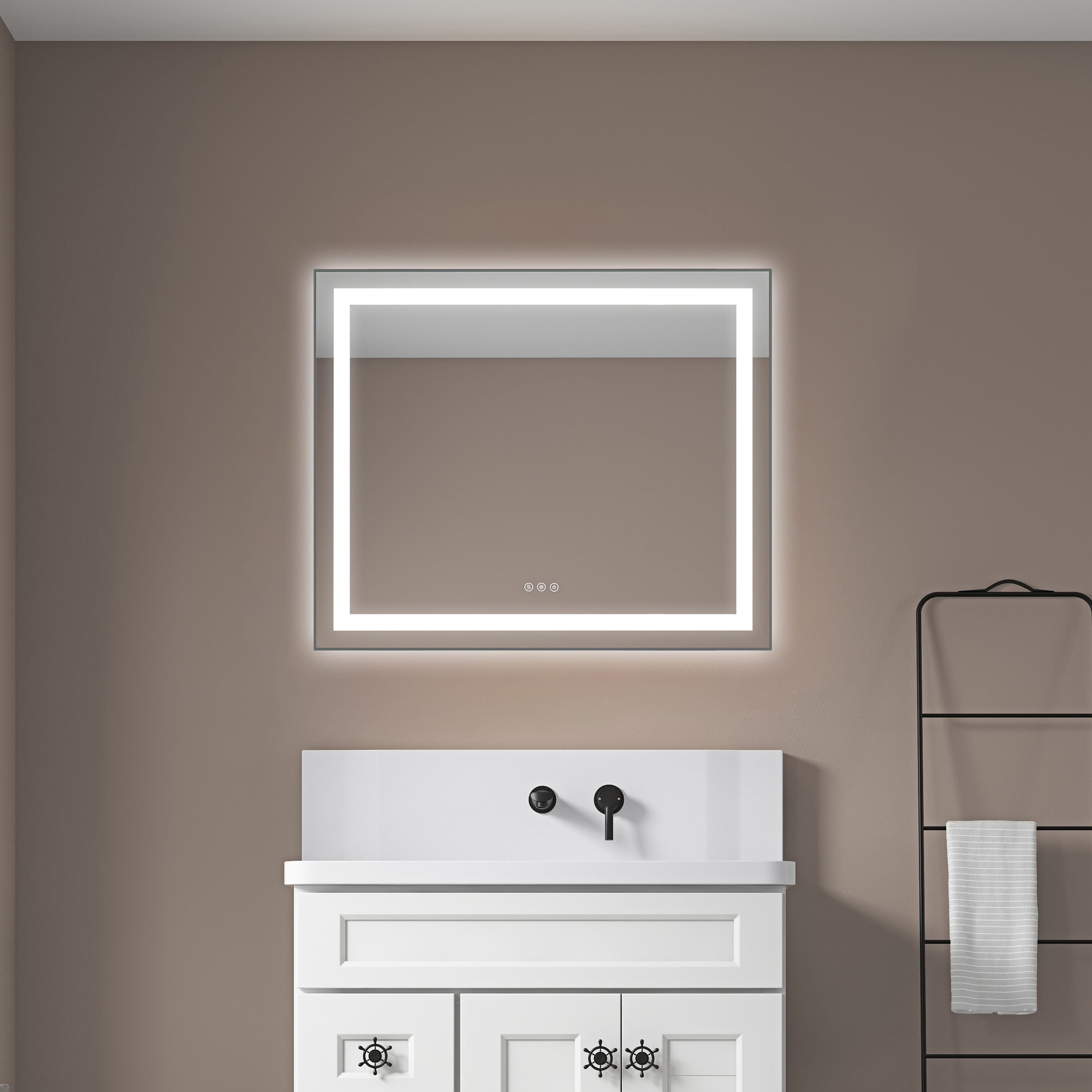 Tatayosi XH-309231 Framed-Bath-Mirrors - View #2