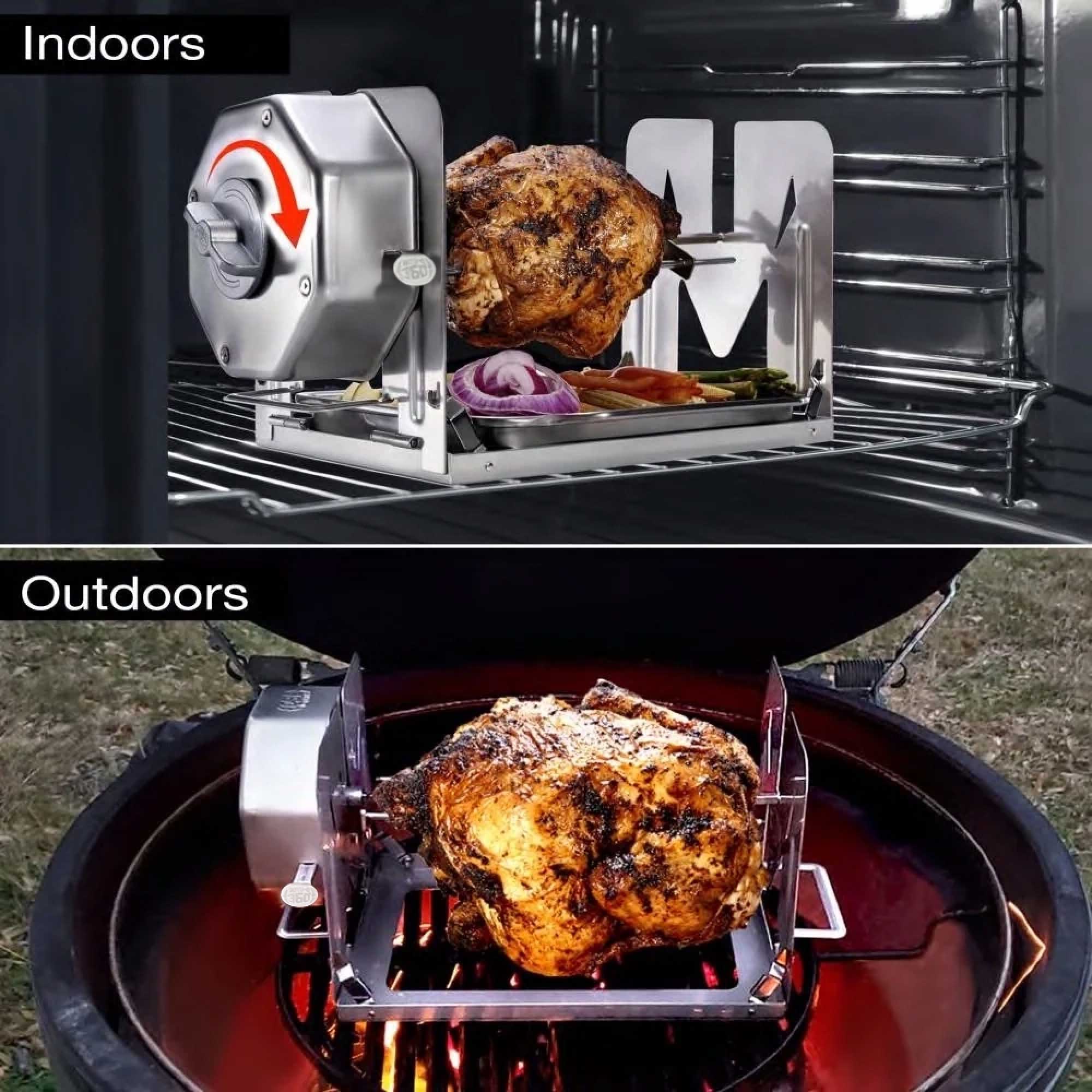 ROTO-Q 360 BS250410SS-RB Grill-Rotisseries - View #4