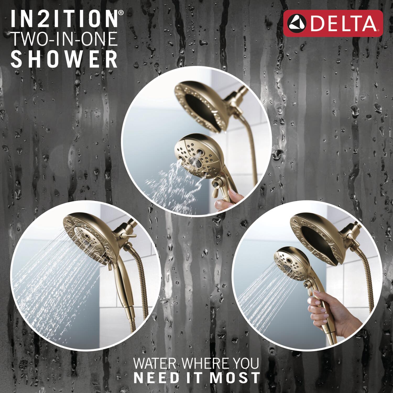 Delta 58480-CZ-PR25-PK Fixed-Showerhead - View #4