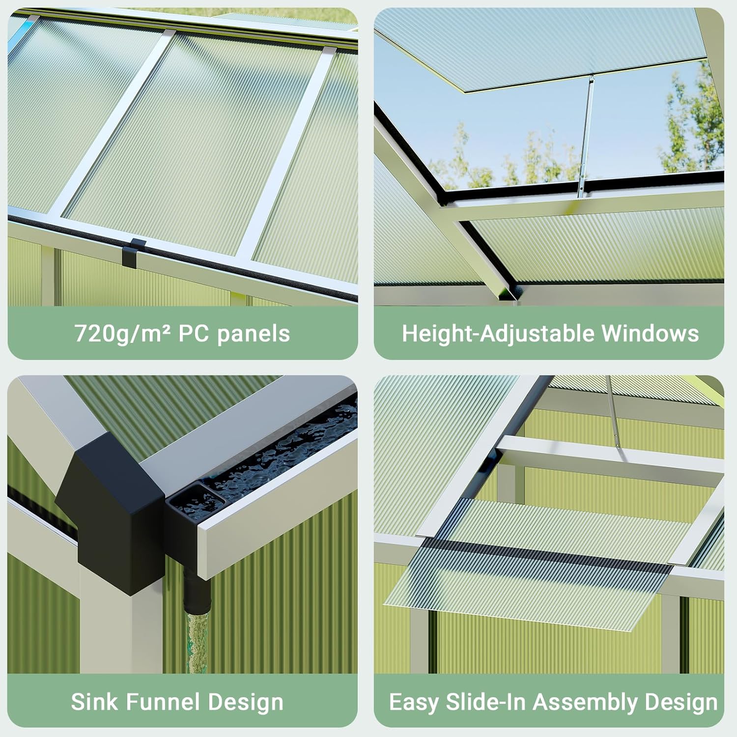 Qeetex QET-GH-WK09 greenhouses - View #5