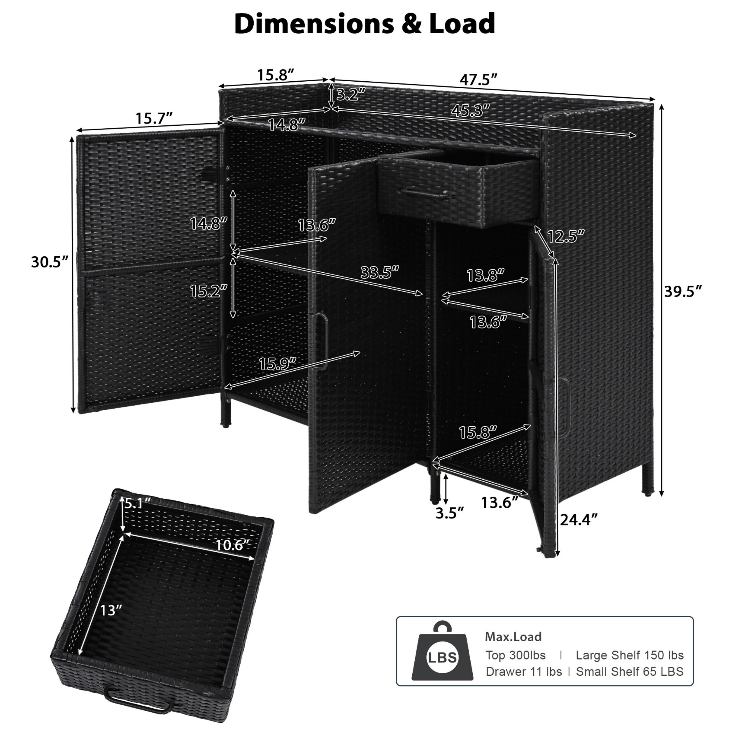 Miki Shinly KK-745B-10QI Deck-Boxes - View #3