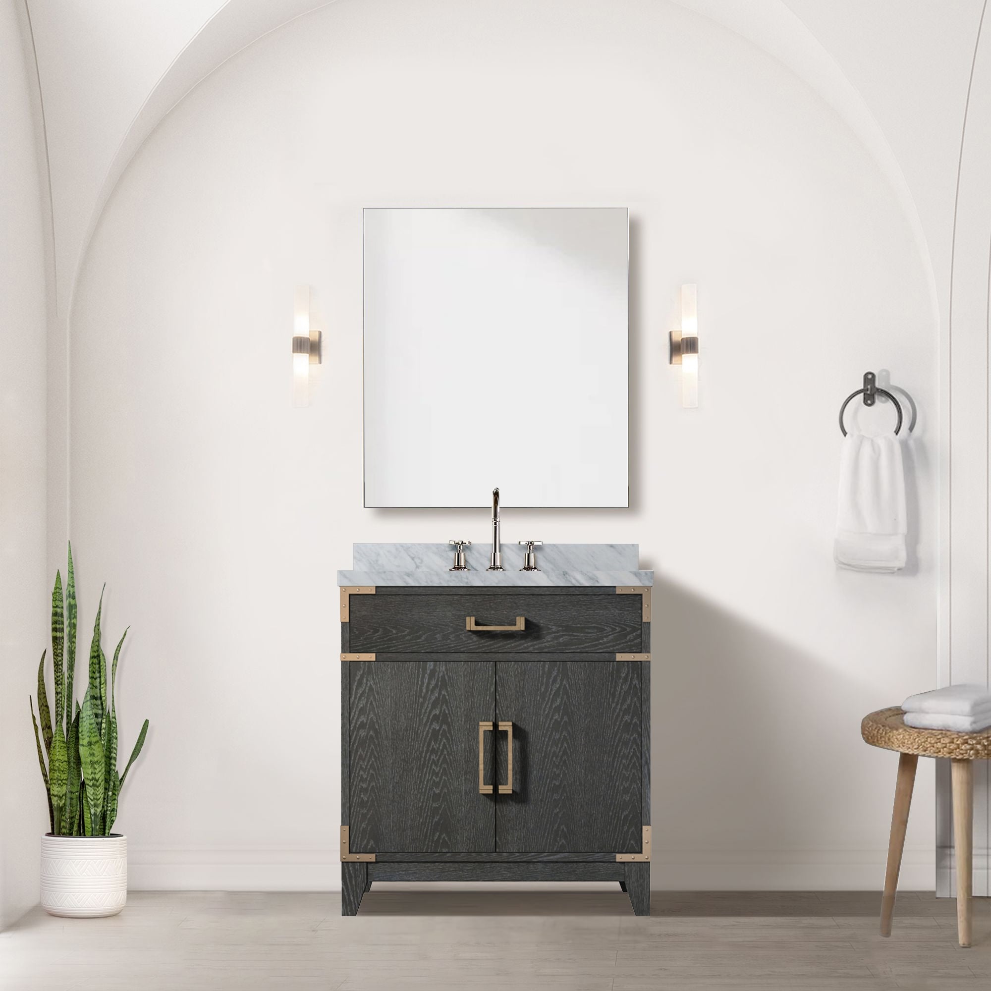 Lexora LVW30SJ100 Bath-Vanity-Combo - View #6