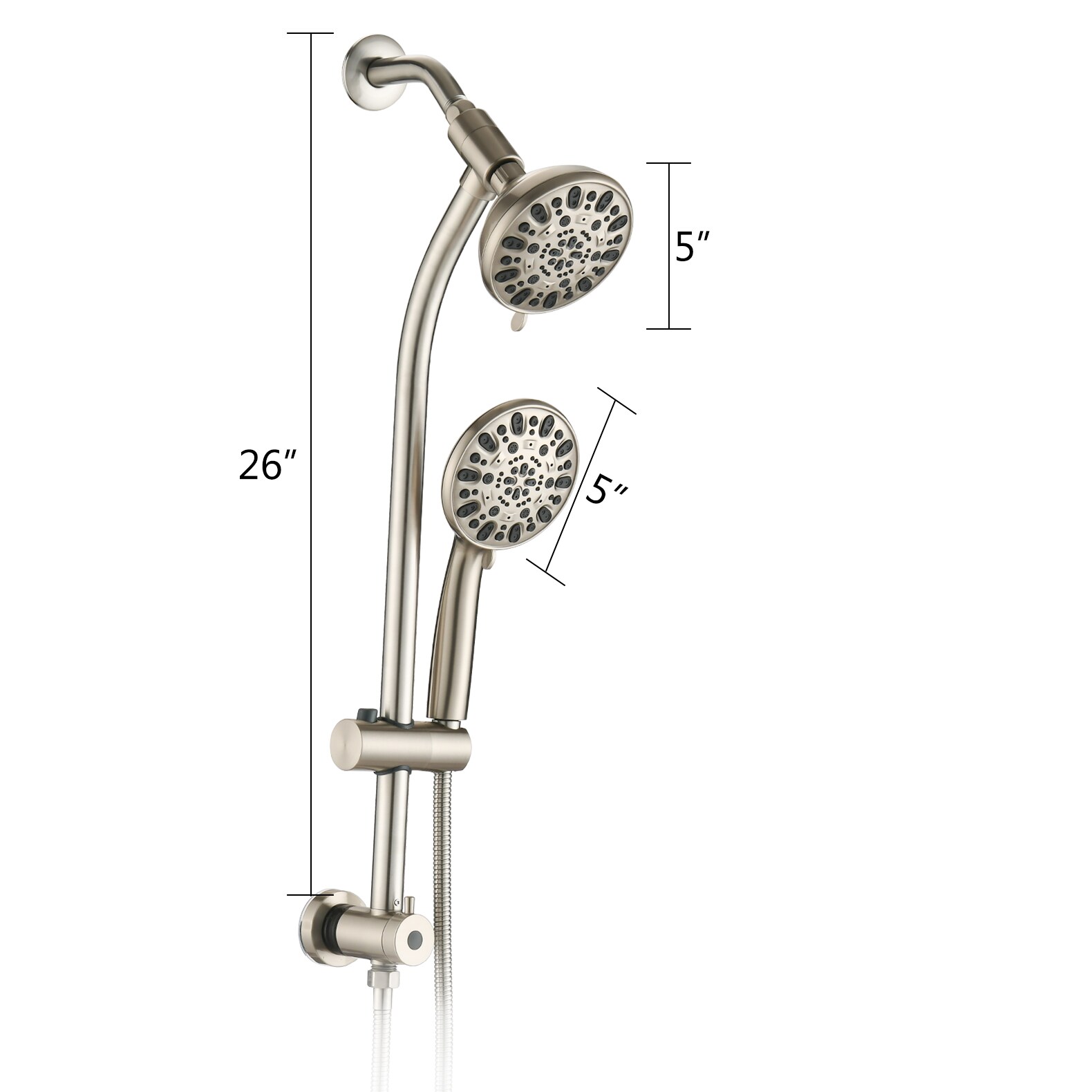 Mondawe MD-JMSW55531 Showerhead-Bar-Panels - View #6