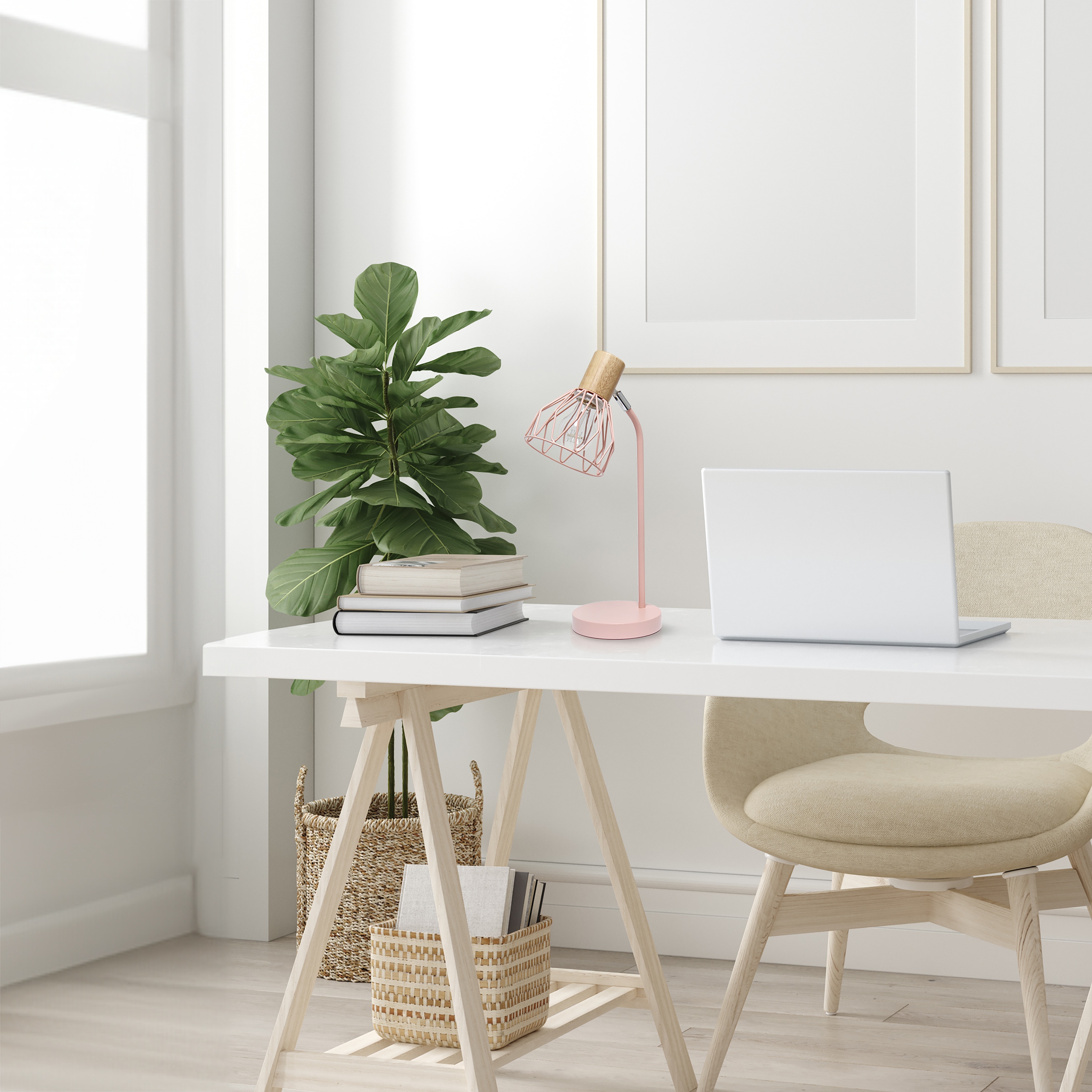 Simple Designs LD2022-LPK Desk-Table-Lamps - View #5