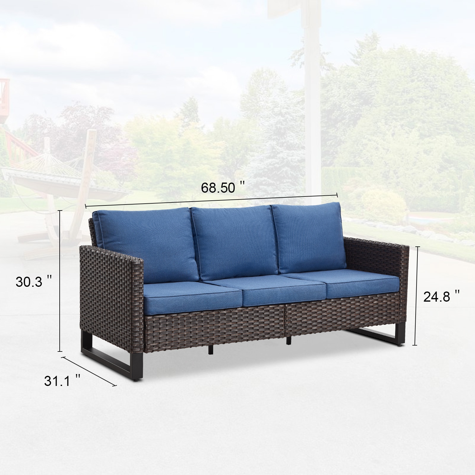 Rilyson FS118-1 Patio-Sofas-Daybeds - View #3