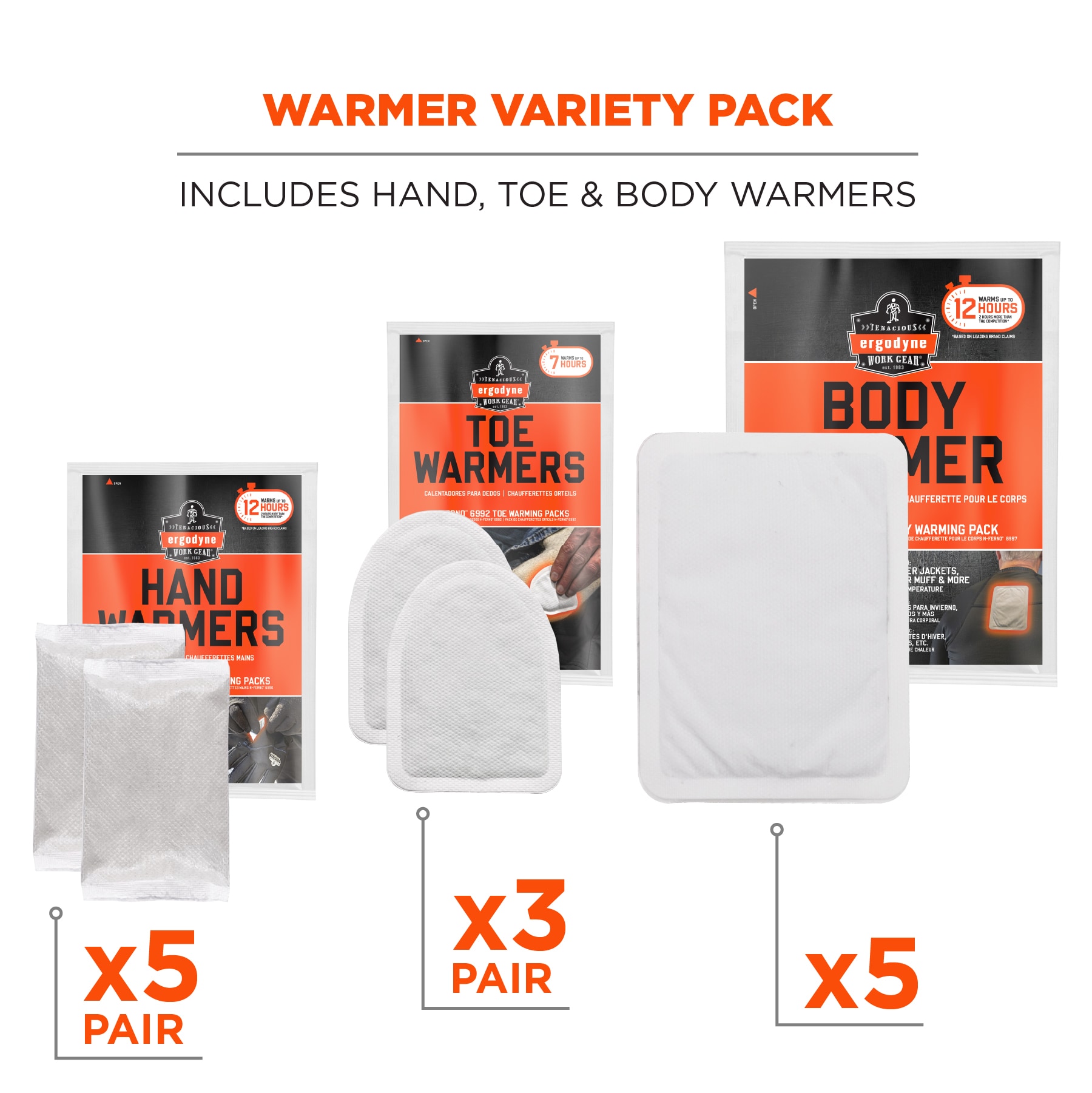 Ergodyne 16994 Hand-Foot-Warmers - View #2