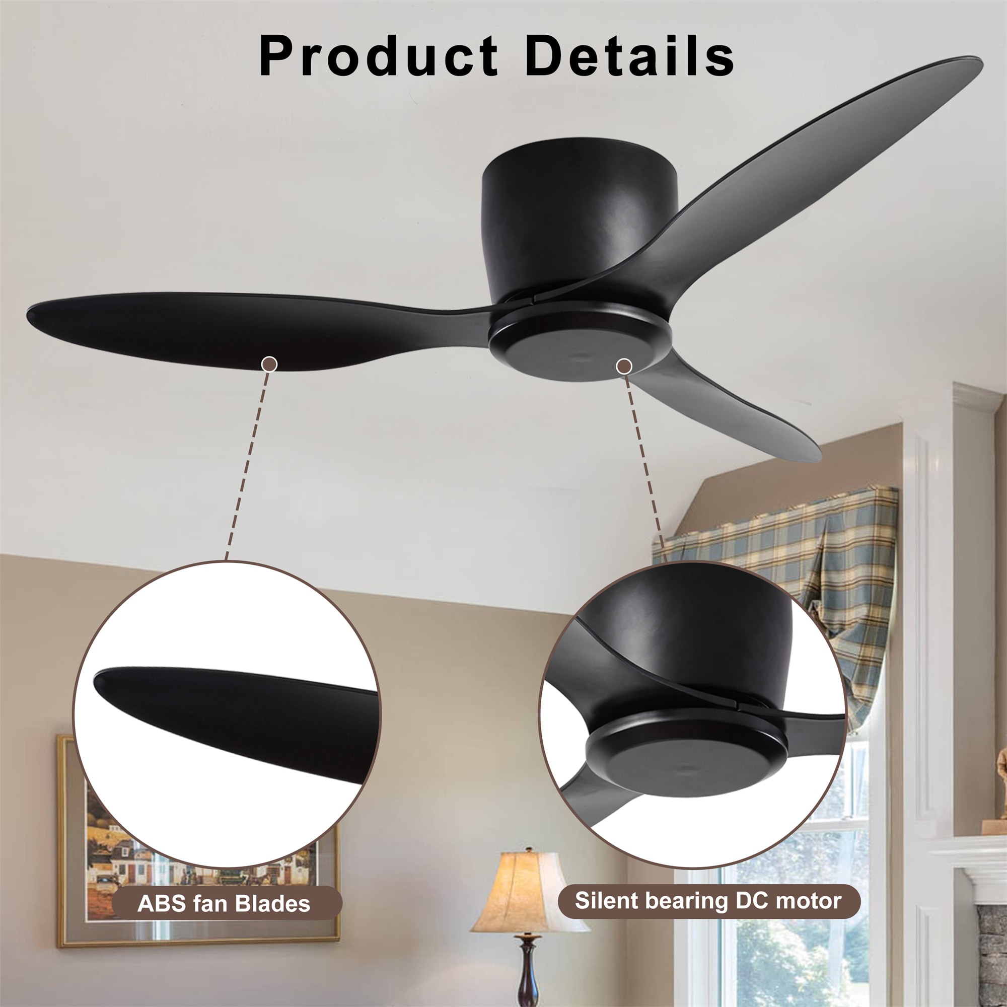 BABOOM BOM-P144749-OR Ceiling-Fans - View #4