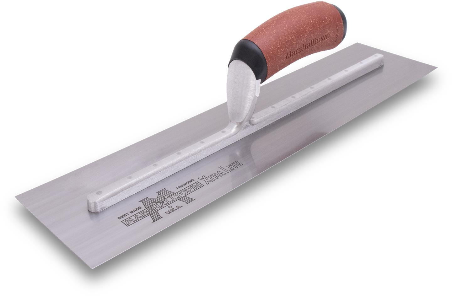 Marshalltown MXS60DC 16-Inches x 3-Inches High carbon steel Finishing Concrete Trowel