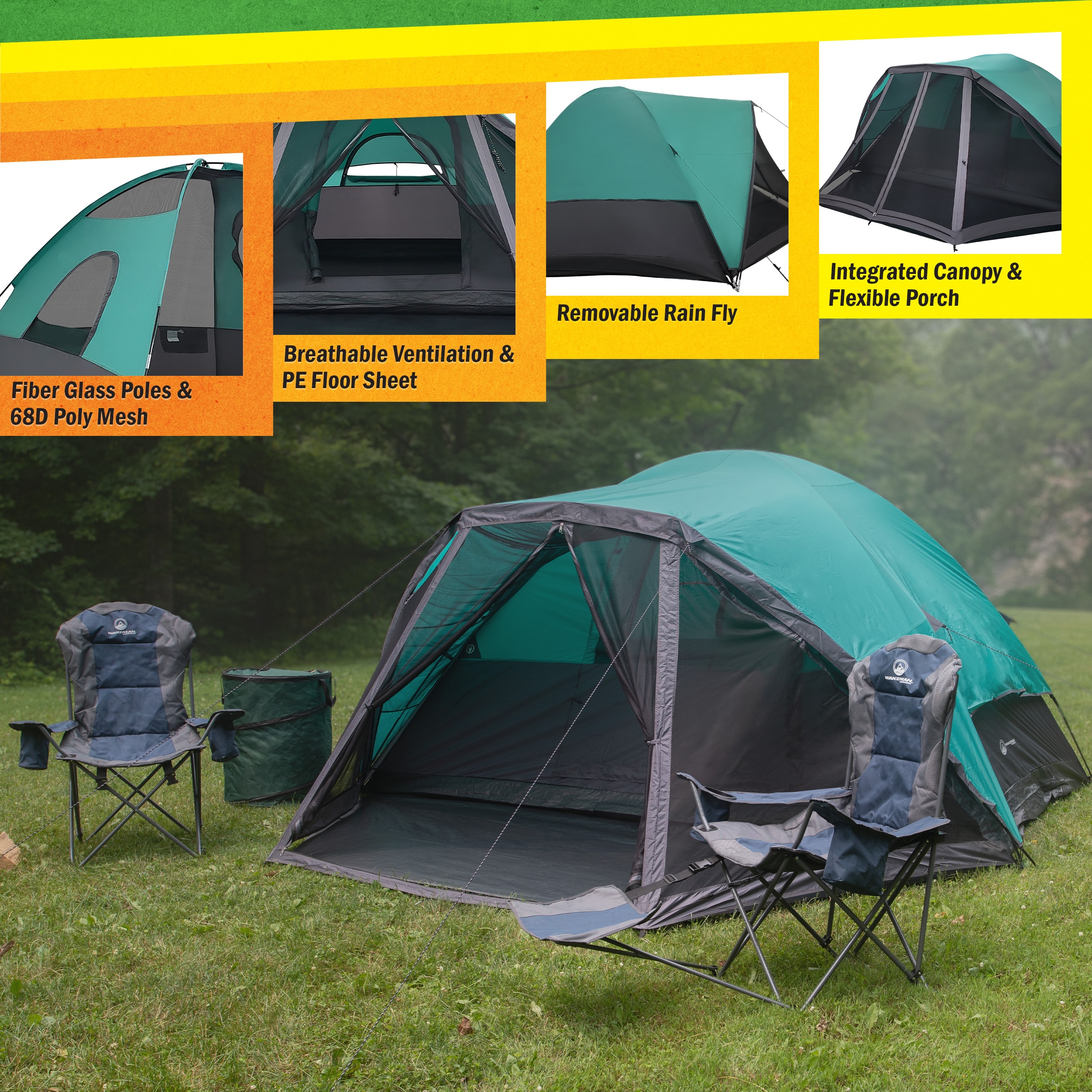 Wakeman 75-CMP1120 tents - View #2