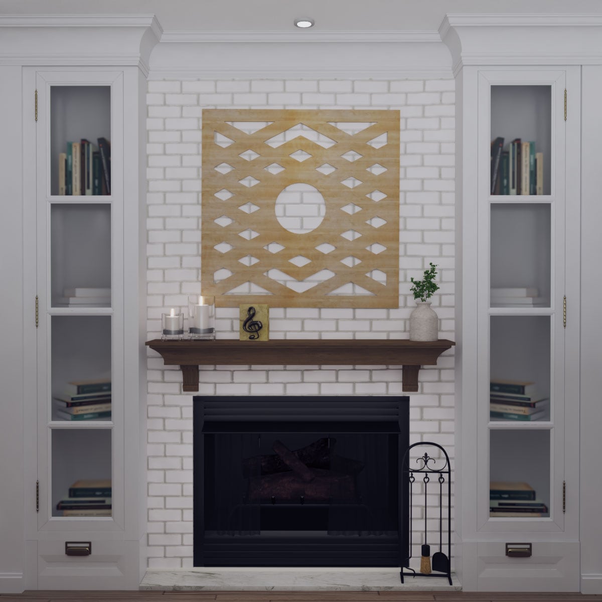 Ekena Millwork CMWP26X26X0375CHBI Ceiling-Medallions - View #14