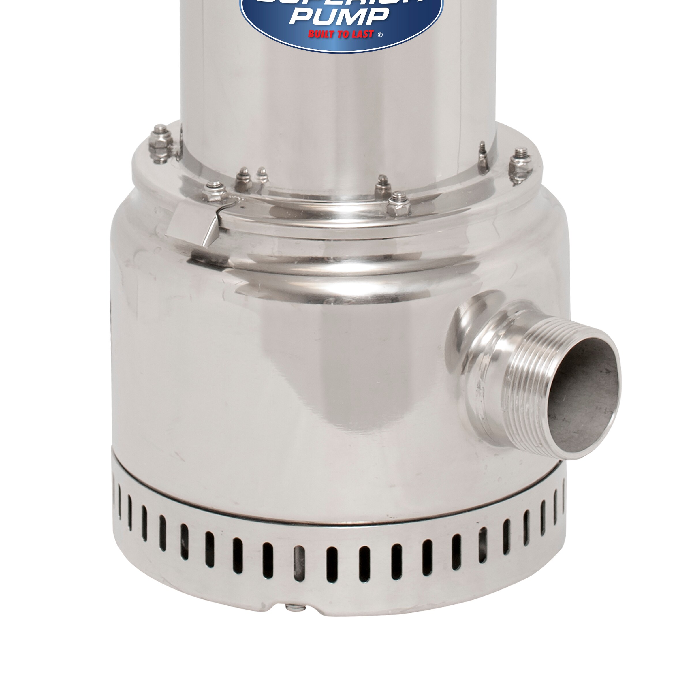 Superior Pump 1-HP 120-Volt Stainless Steel Submersible Utility