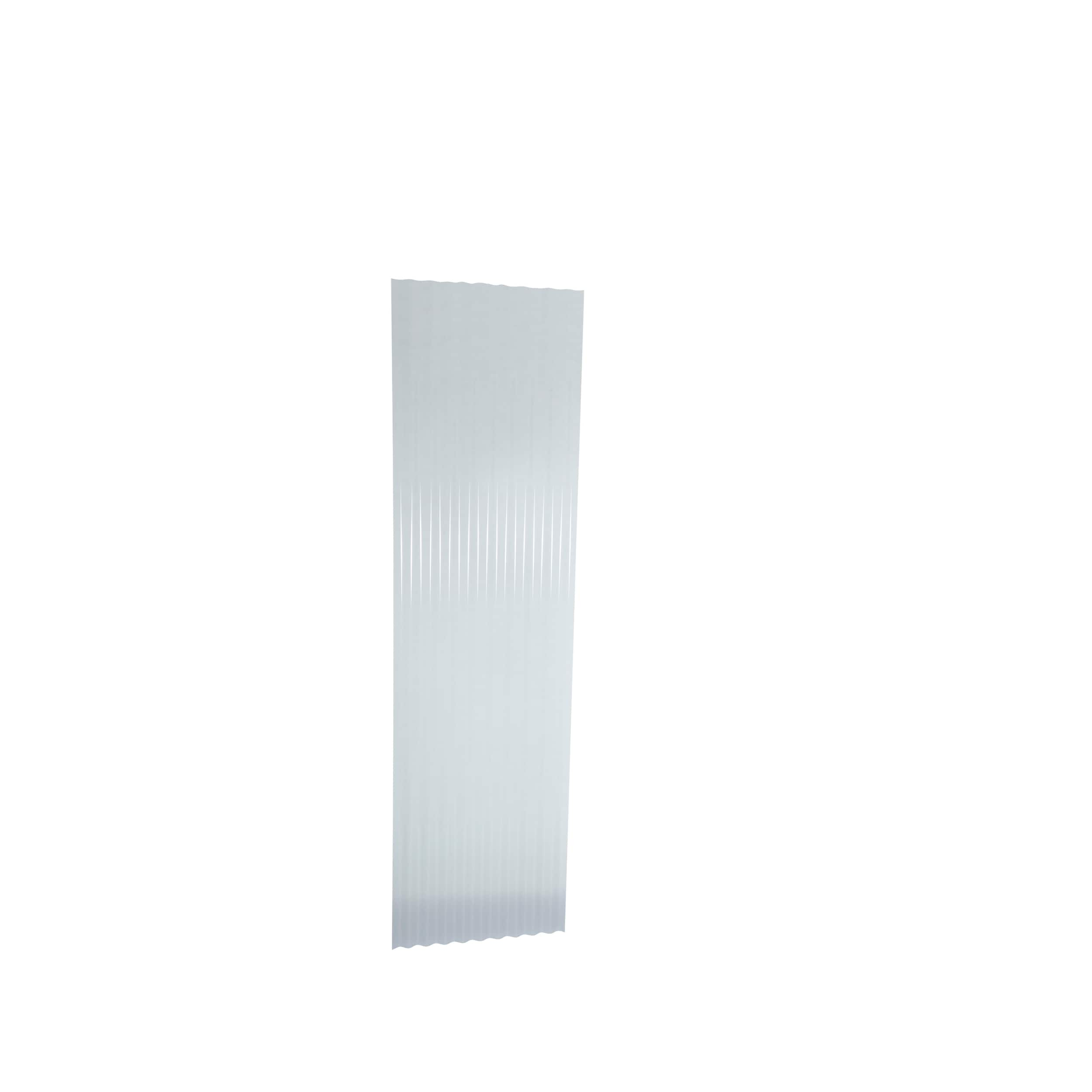 AmeriLux International PVC Lite 2.16-ft X 12-ft Corrugated Clear PVC ...